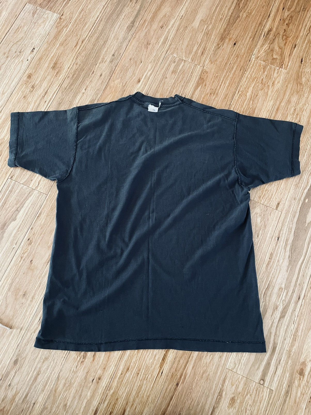 Vintage Vintage inside out army tee fruit of loom Size US XL / EU 56 / 4 - 2 Thumbnail