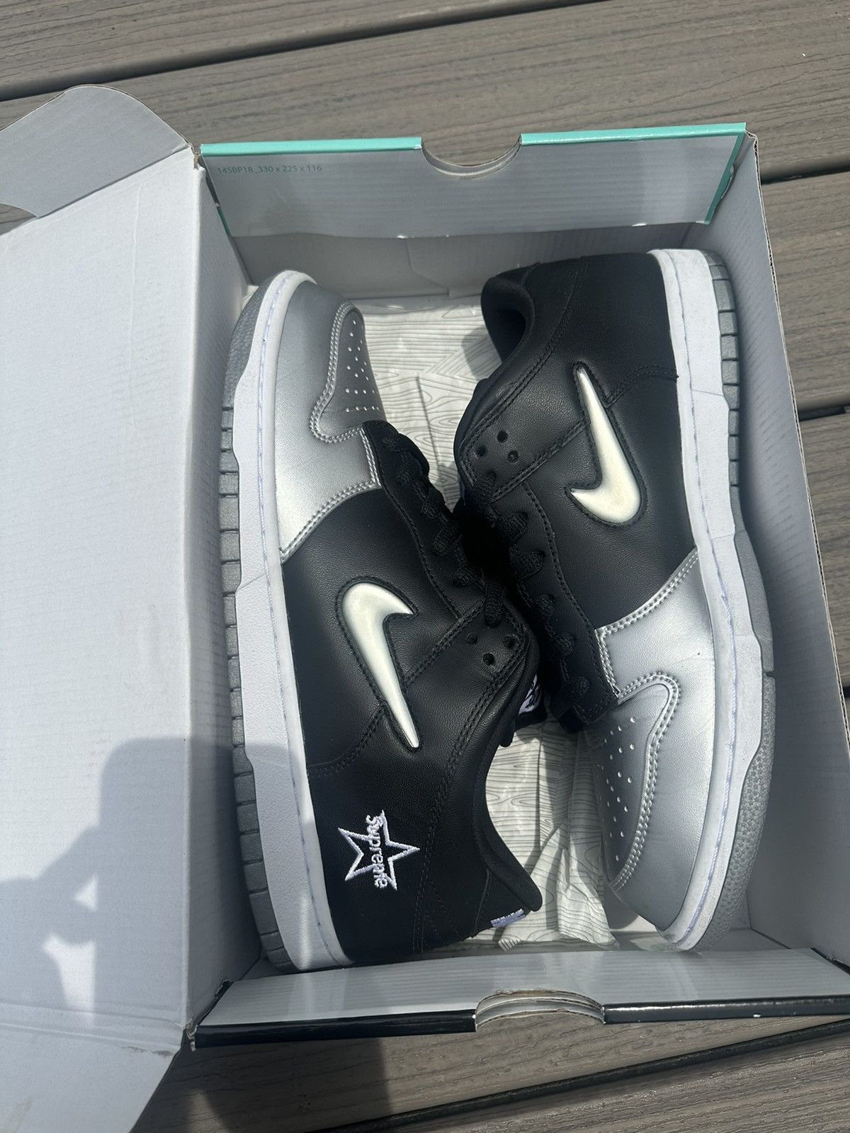 Brand new Nike x supreme dunks lows