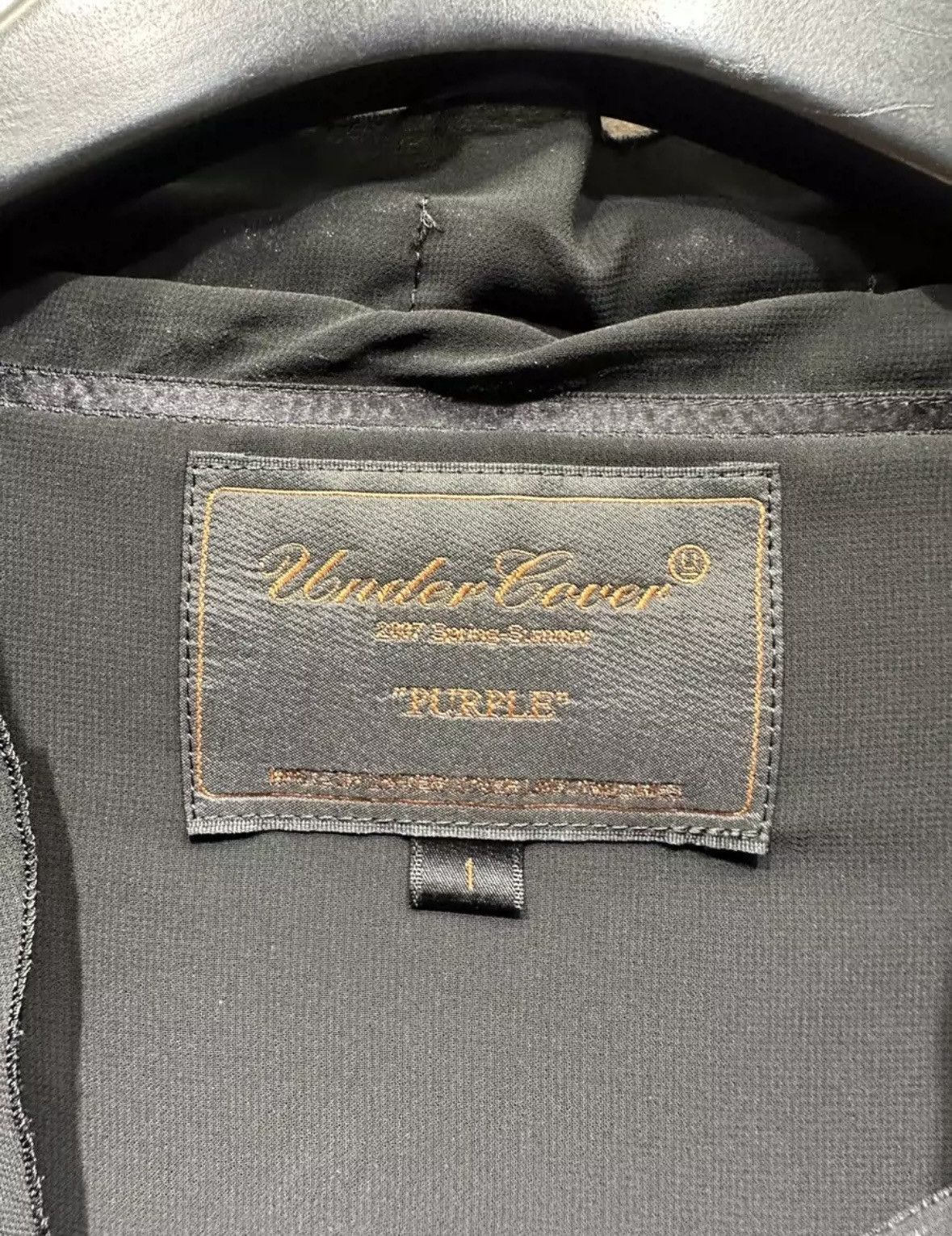 Undercover Undercover 07ss purple leather jacket Size US S / EU 44-46 / 1 - 7 Thumbnail