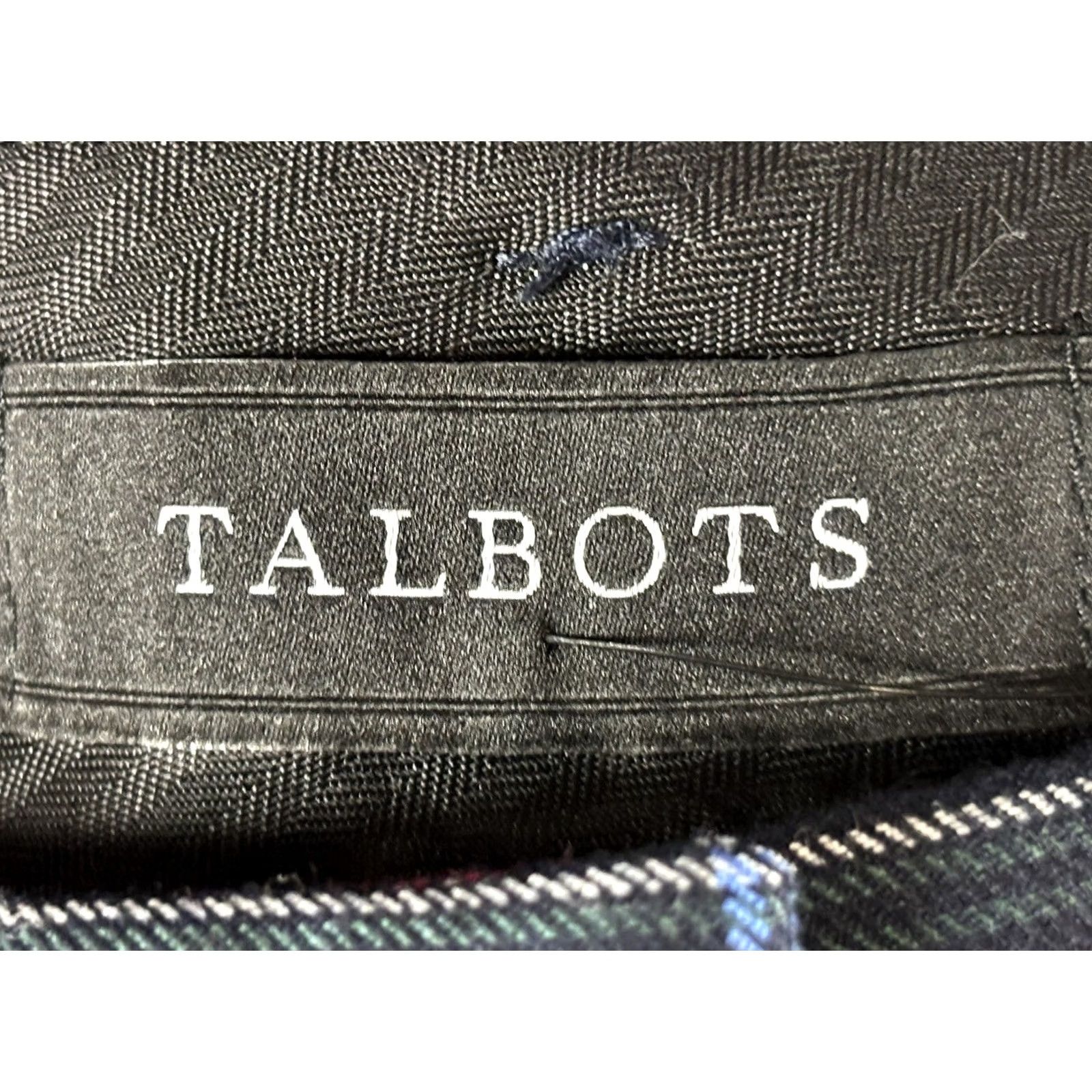 Talbots Talbots Pants Womens 22W Plus High Waist Hampshire Ankle Plaid Wool Straight 29in Multicolor Size 40" / US 18 - 7 Thumbnail