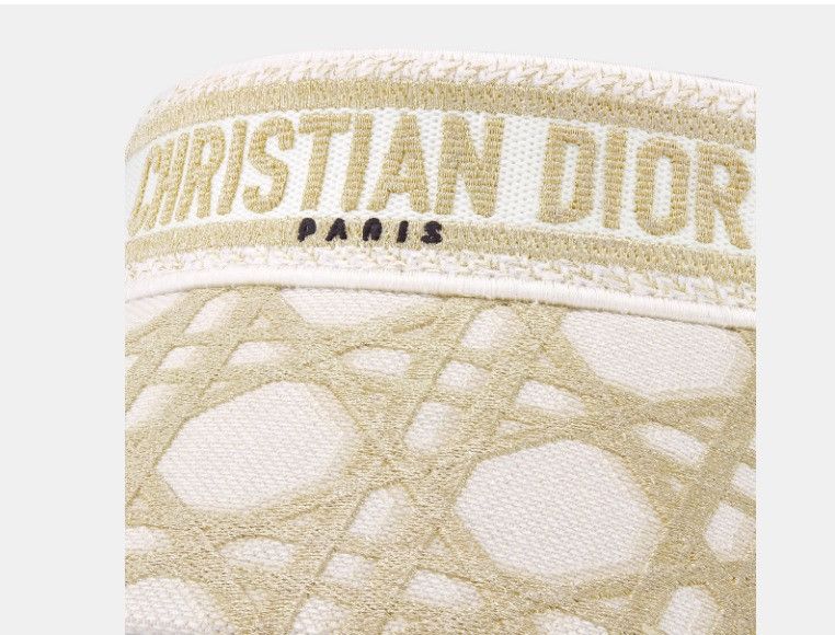 Dior o1w1db10325 Size: OS / 41CA Visor Hat / Cap in Gold & White Size ONE SIZE - 6 Thumbnail