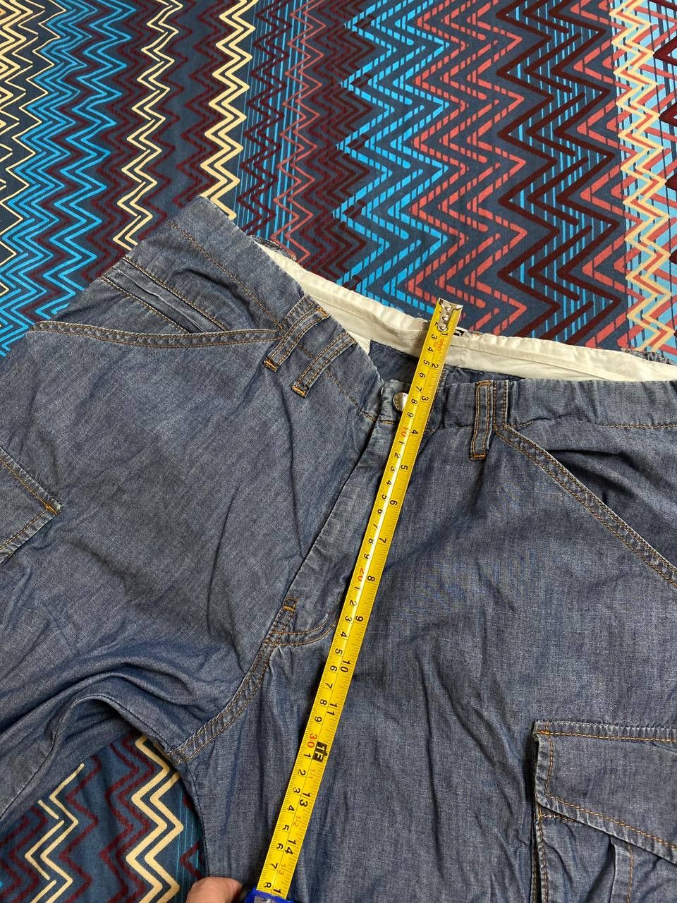 Ferre FERRE JEANS LIGHT WASH DENIM JEANS Size 34" / US 12 / IT 48 - 11 Thumbnail