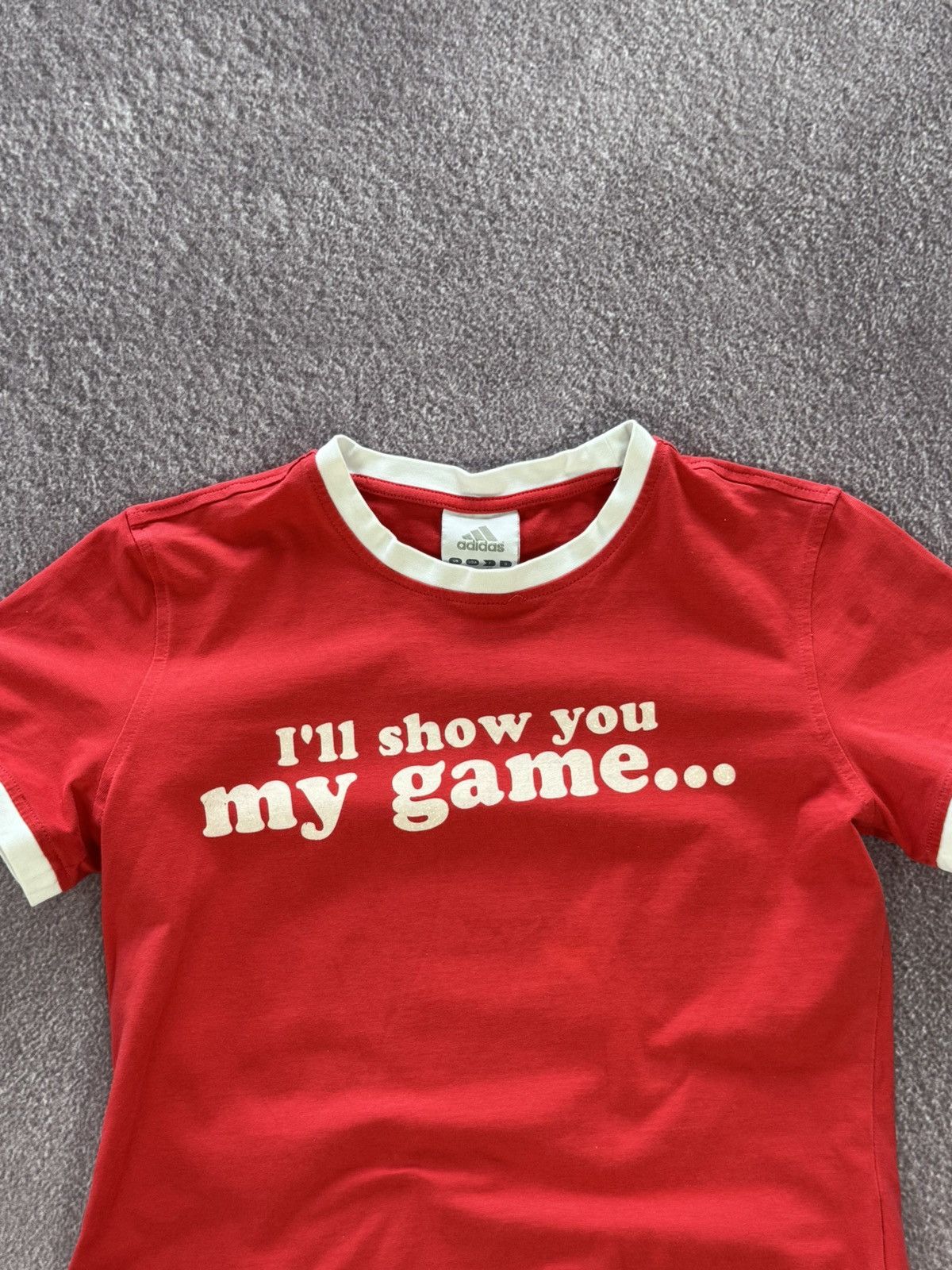 Adidas Adidas 00s Y2K Glamour Archive T-Shirt Size L / US 10 / IT 46 - 3 Thumbnail