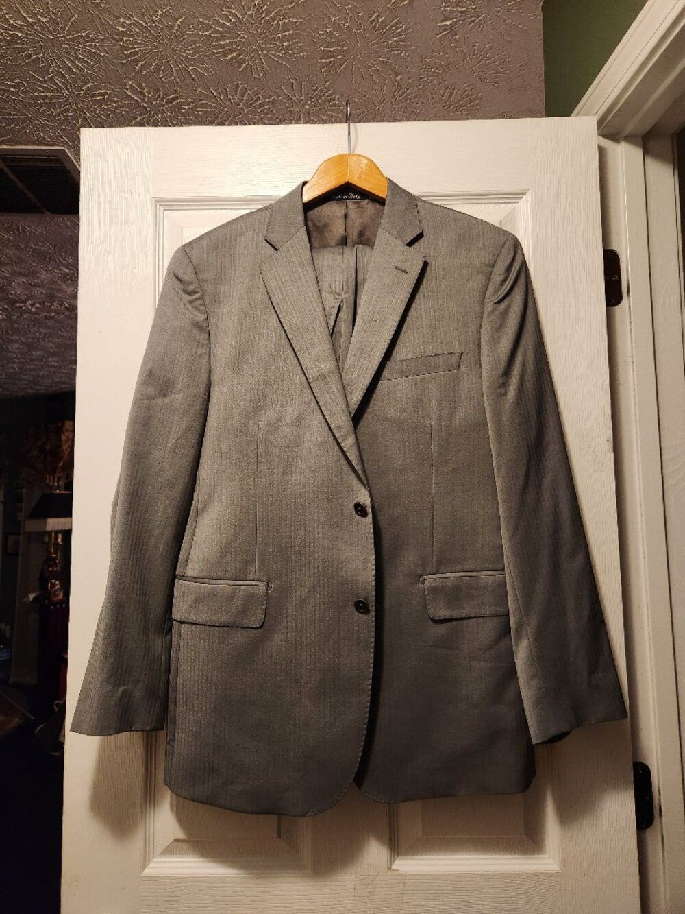 Ermenegildo Zegna ermenegildo Zegna men's 88%wool 12%silk suit 42R Size 42R - 1 Thumbnail