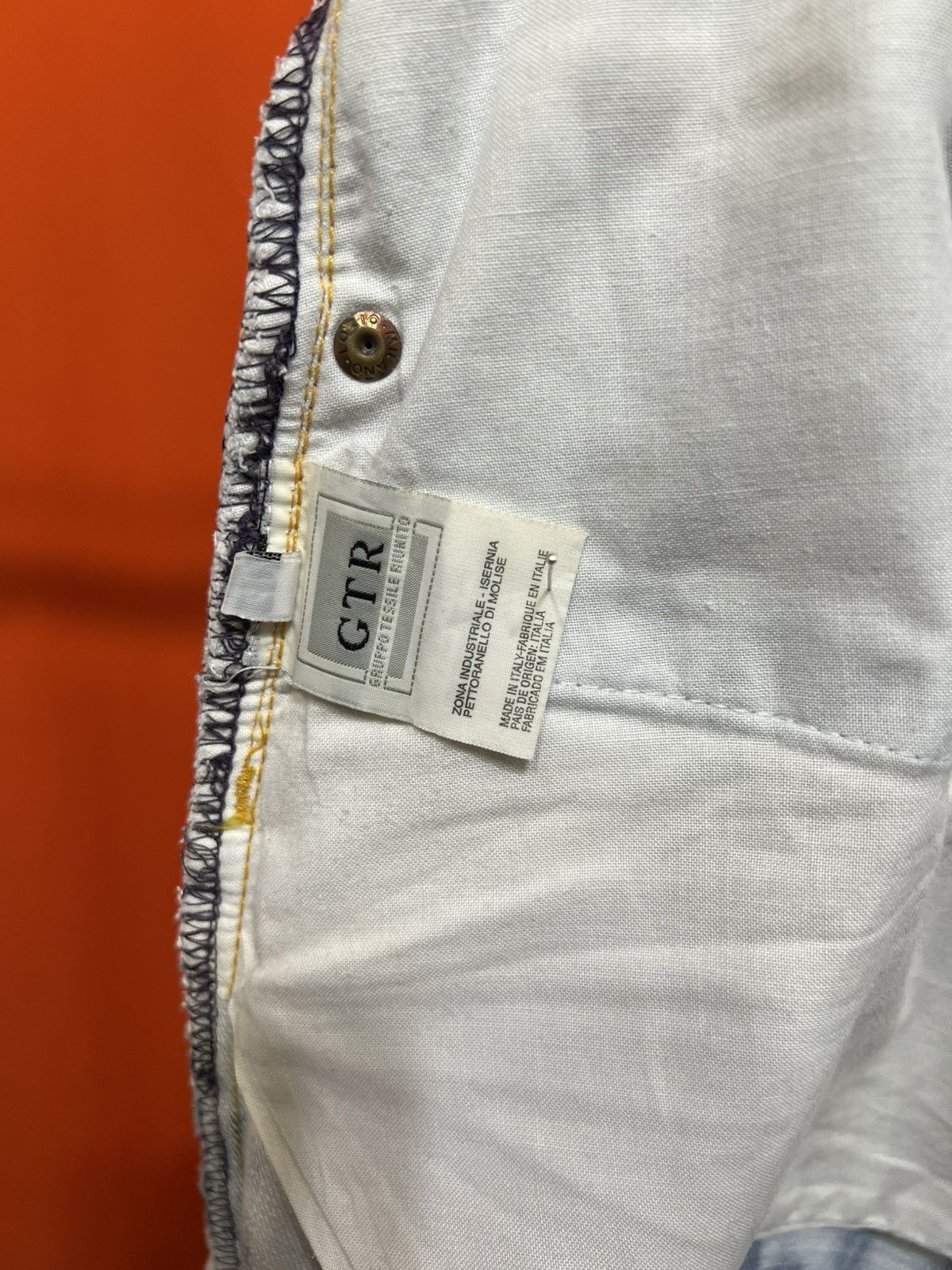 Helmut Lang HELMUT LANG ARCHIVE 1997 shibori jeans Size US 40 / EU 56 - 10 Thumbnail