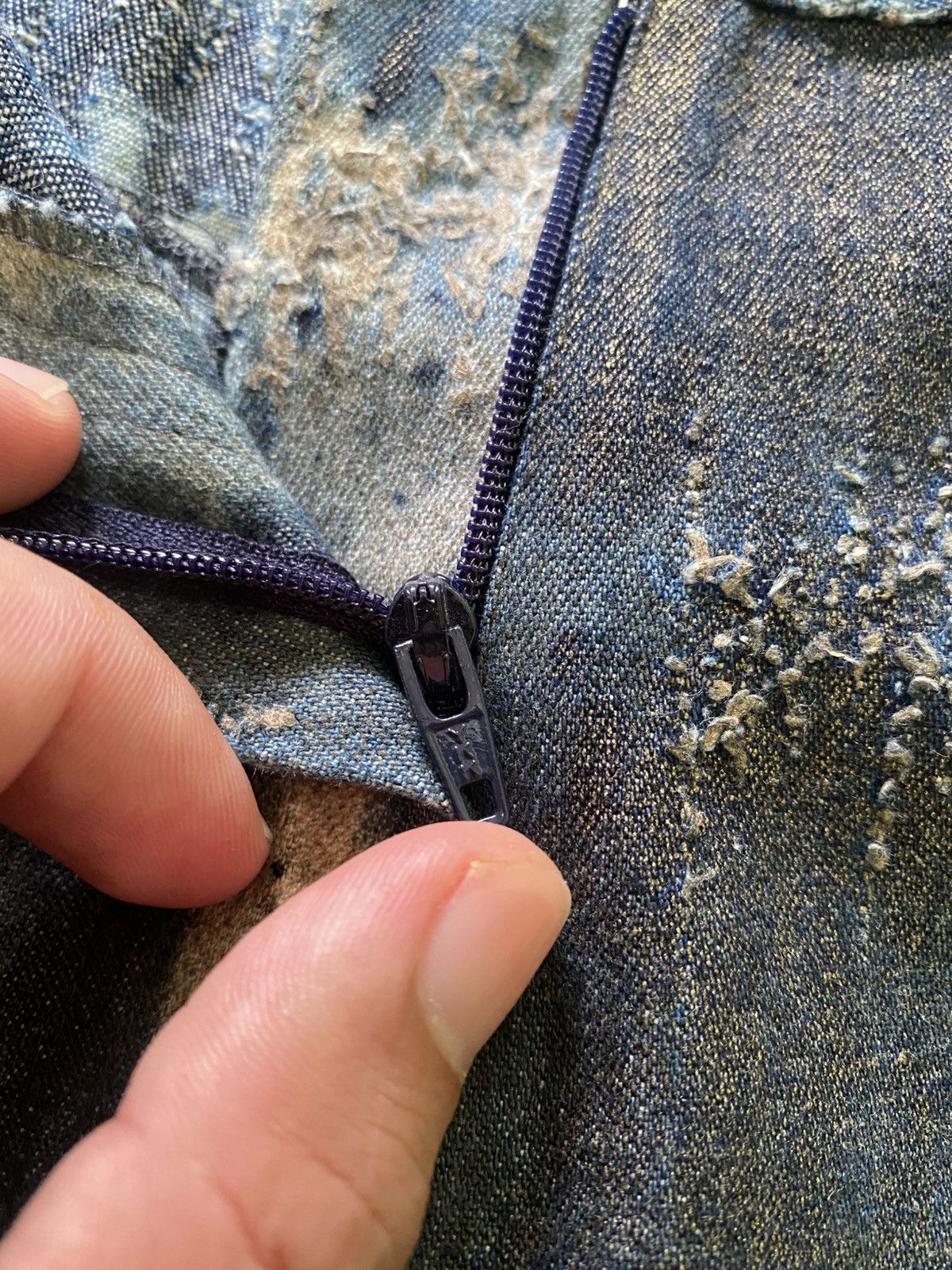 Designer × If Six Was Nine × Vintage Donna Paris Borro Acid Wash Pants Size 26" / US 2 / IT 38 - 8 Thumbnail