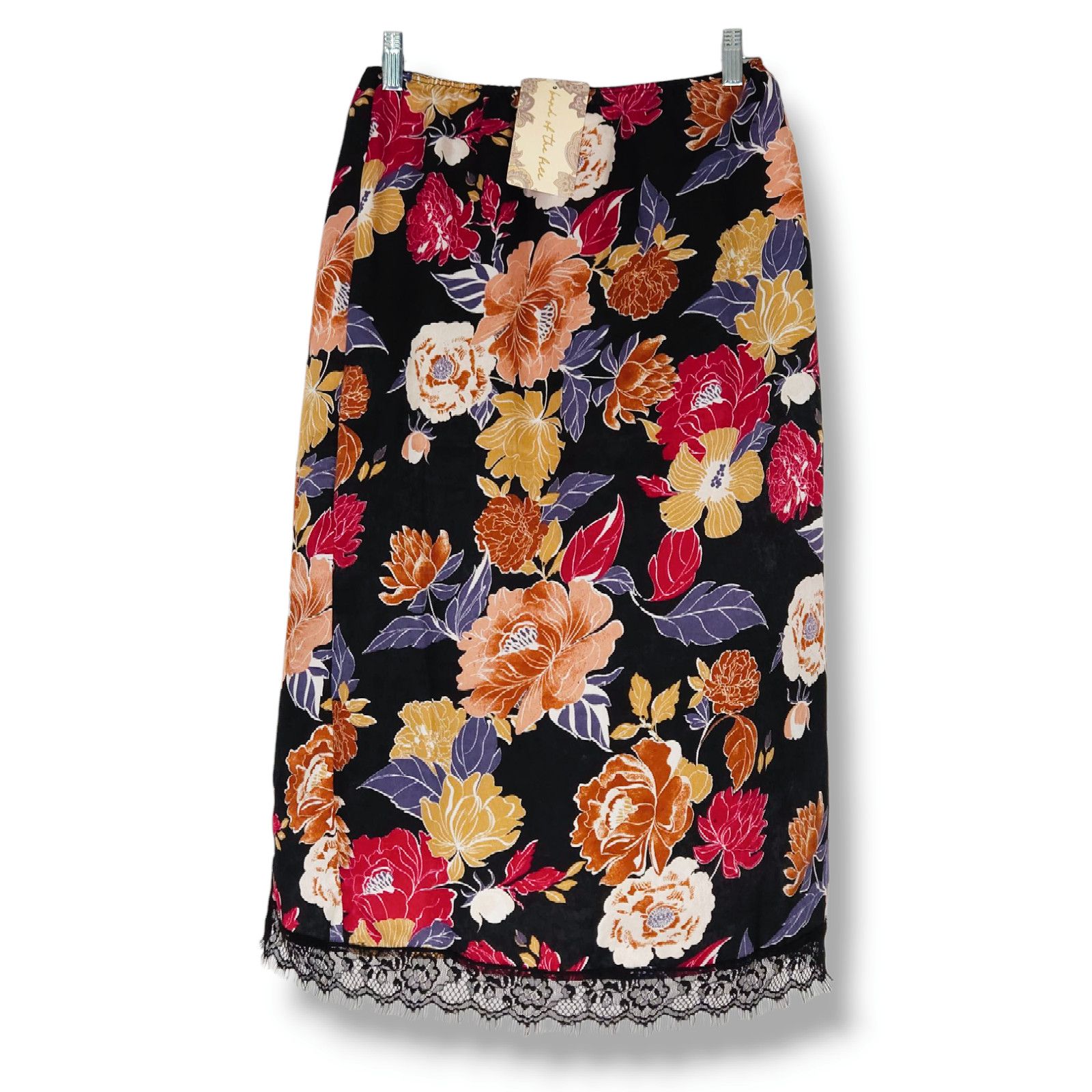 Other NWT Band of the Free Lilou Lace Slip Midi Skirt Sz. S [4-6] Size 27" / US 4 / IT 40 - 5 Thumbnail