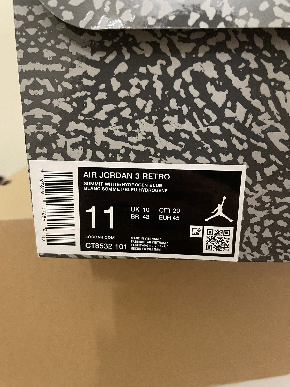 Jordan Brand Jordan 3 Size US 11 / EU 44 - 2 Thumbnail