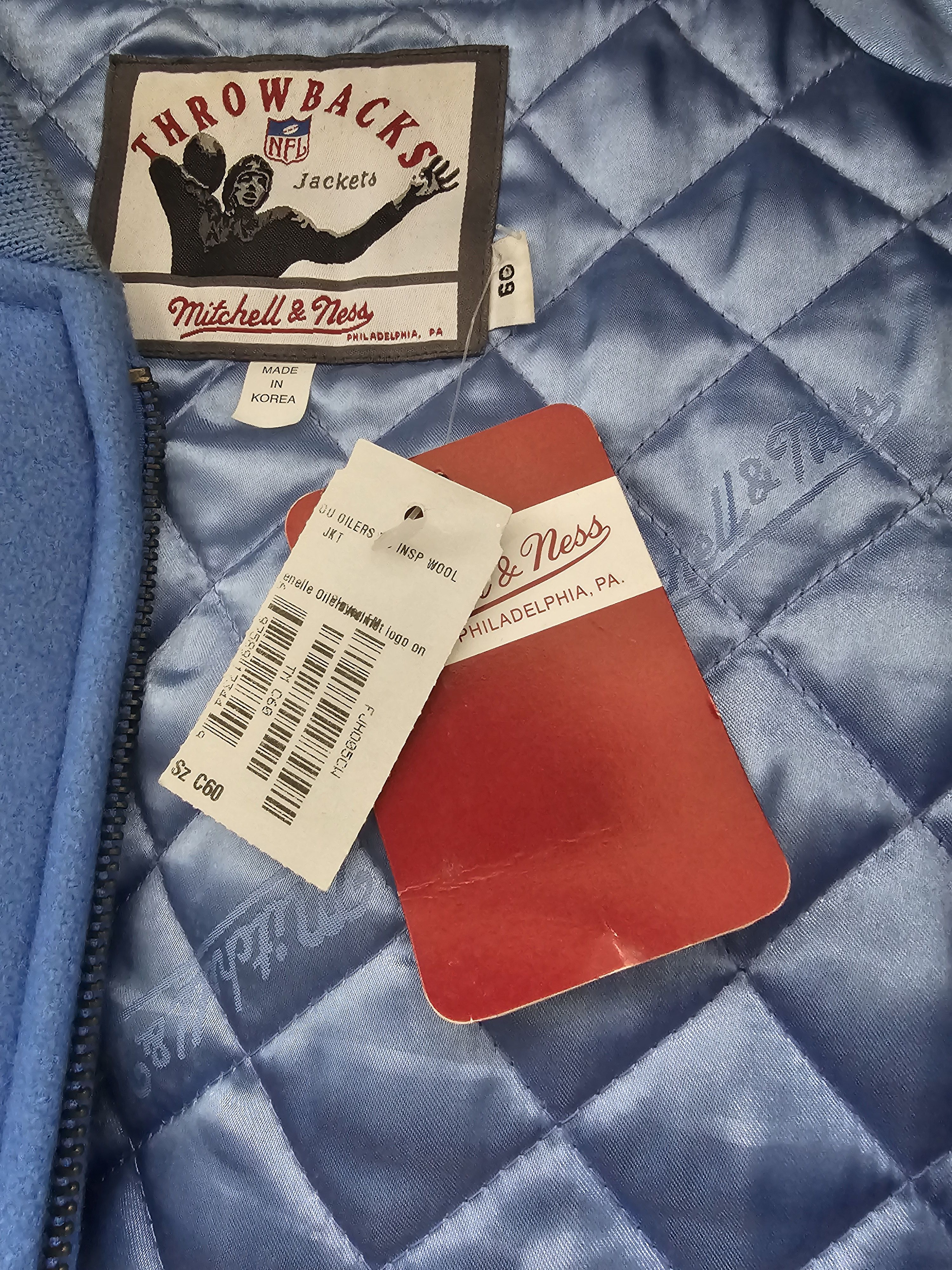 Mitchell & Ness Houston Oilers Mitchell & Ness Throwback letterman Size US XXL / EU 58 / 5 - 5 Thumbnail