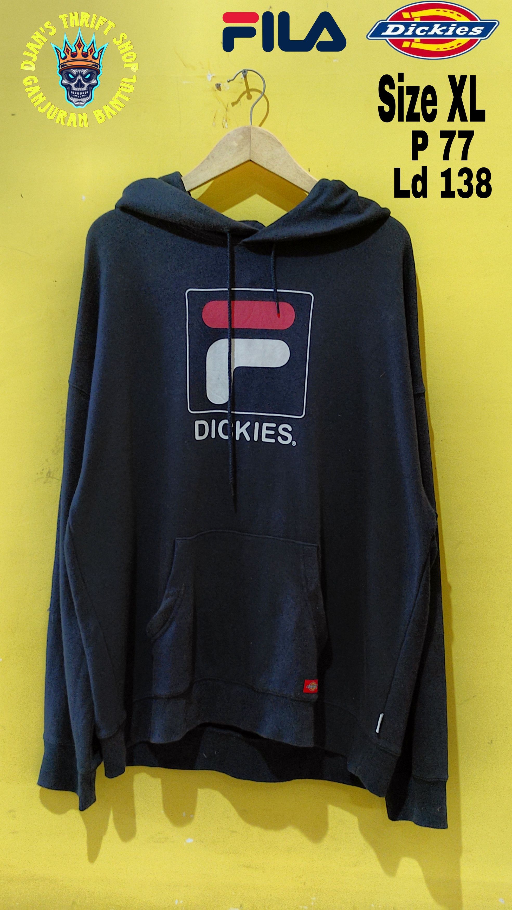 Fila FILA + DICKIES HOODIE Size US XL / EU 56 / 4 - 1 Thumbnail