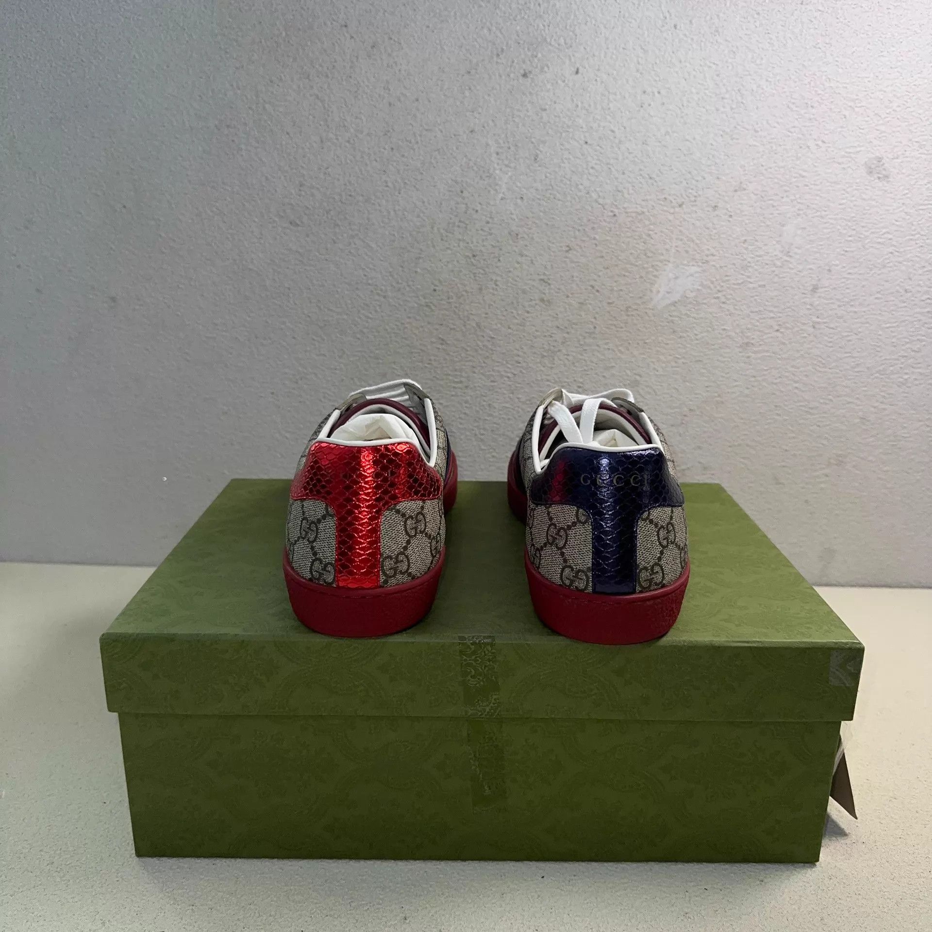 Gucci GUCCI ACE Supreme Ebony Men's 44 Size US 11 / EU 44 - 3 Thumbnail