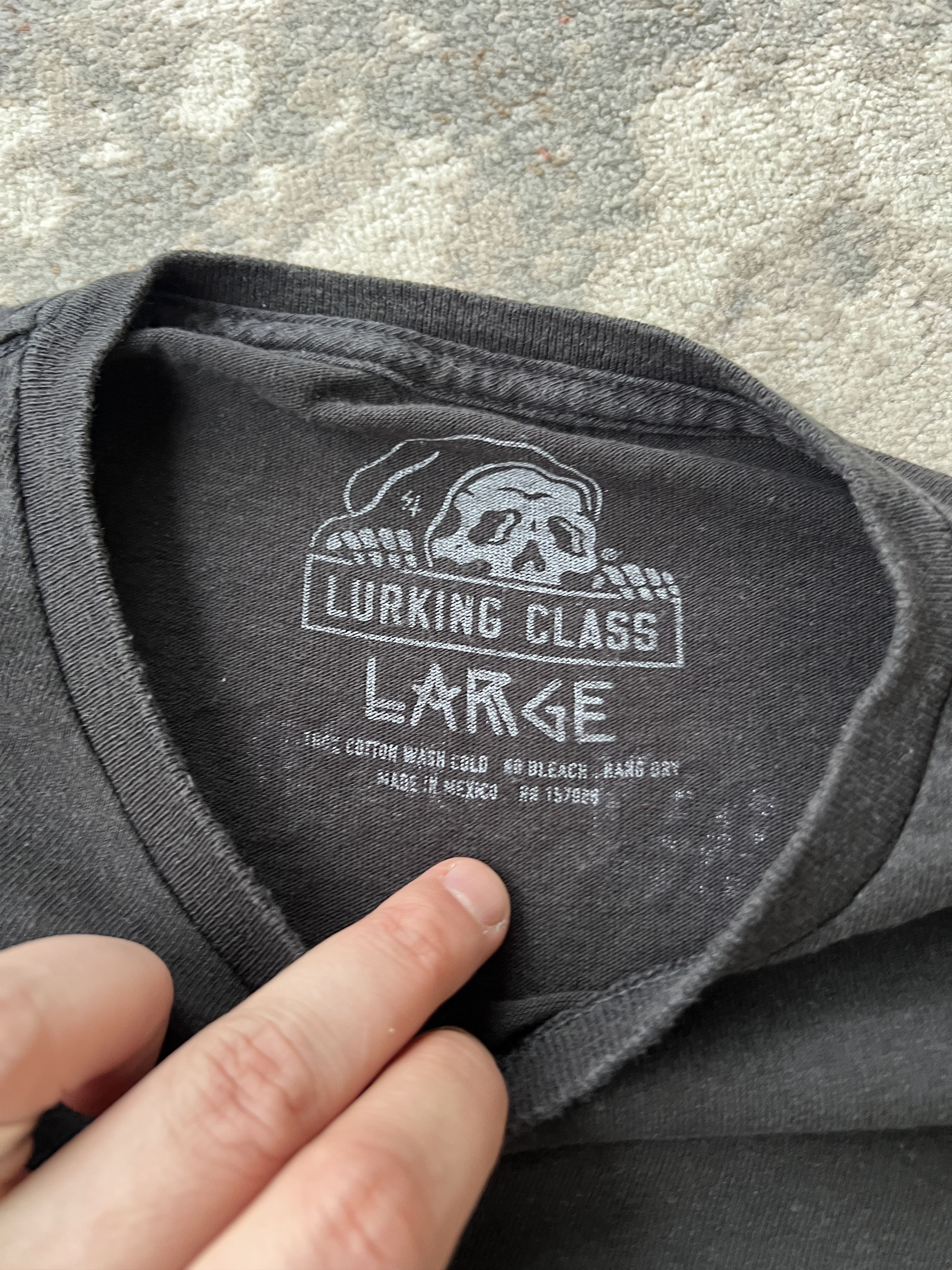 Lurking Class Lurking Class Comfortably Uncomfortable Tee Size US L / EU 52-54 / 3 - 4 Thumbnail