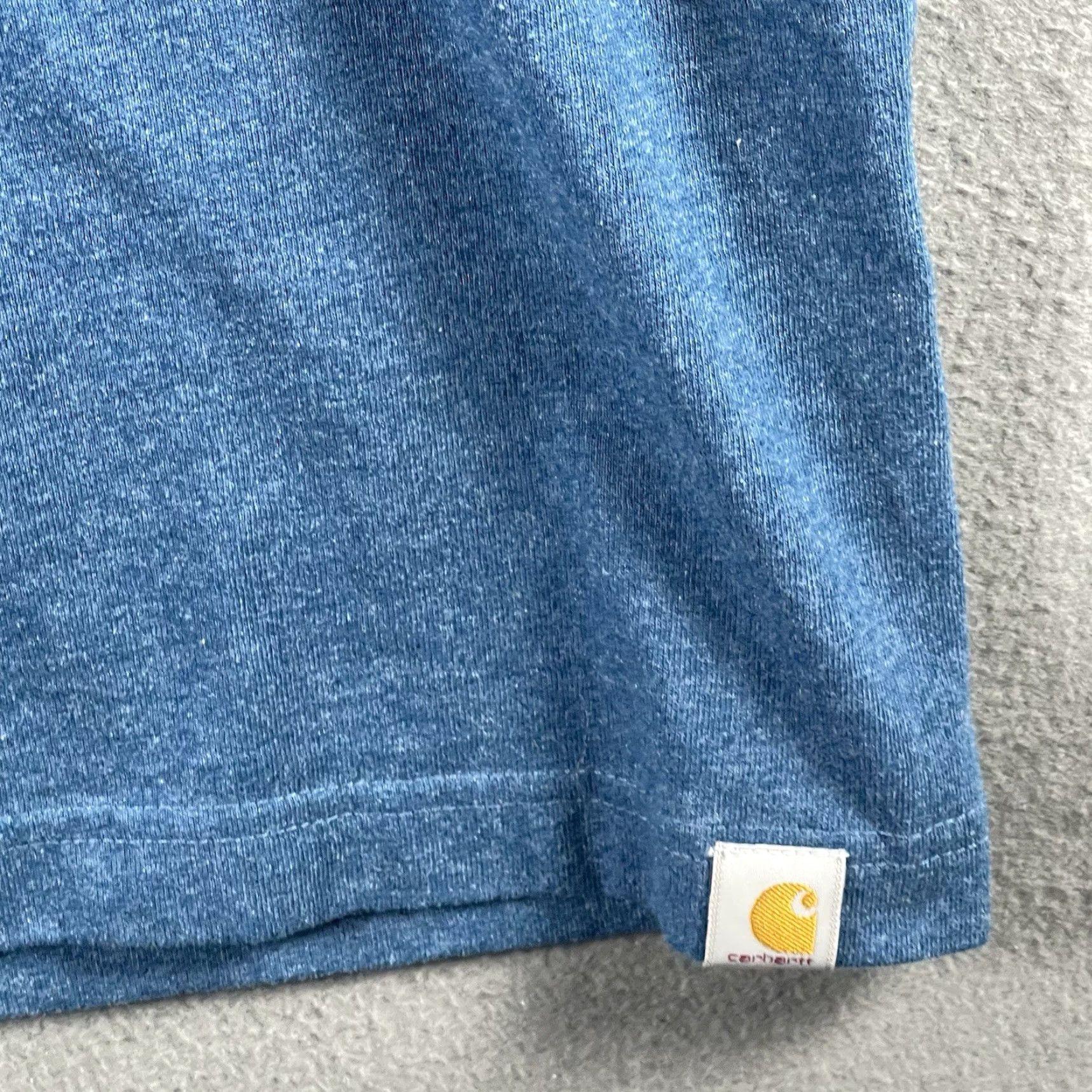 Carhartt Carhartt Made To Last T Shirt XL Indigo Blue Loose Fit Anvil Graphic TK-6153-M Mens Shirts Size US XL / EU 56 / 4 - 7 Thumbnail