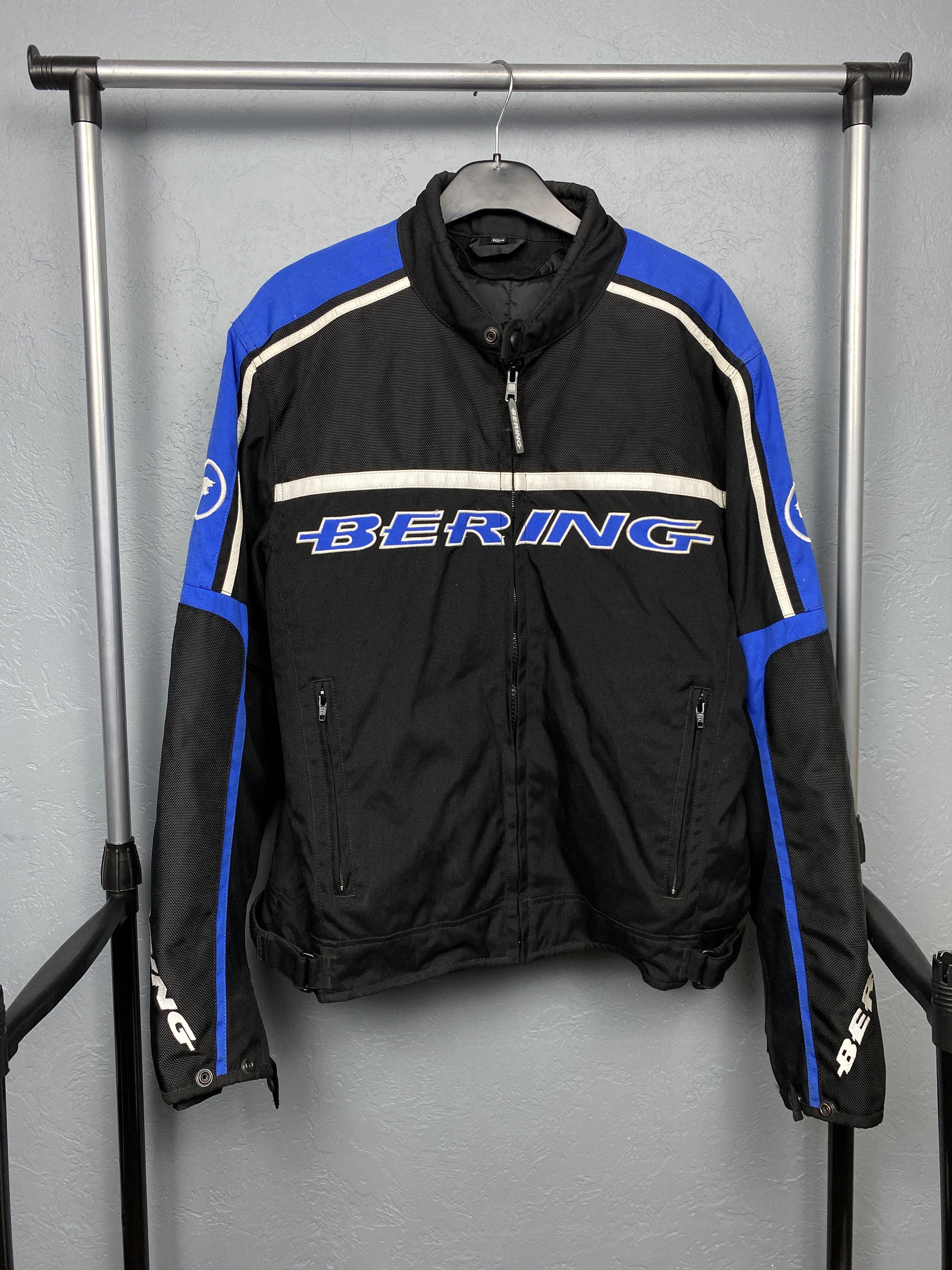Vintage Bering Vintage Mens Moto Racing Biker Jacket Size US XL / EU 56 / 4 - 1 Thumbnail