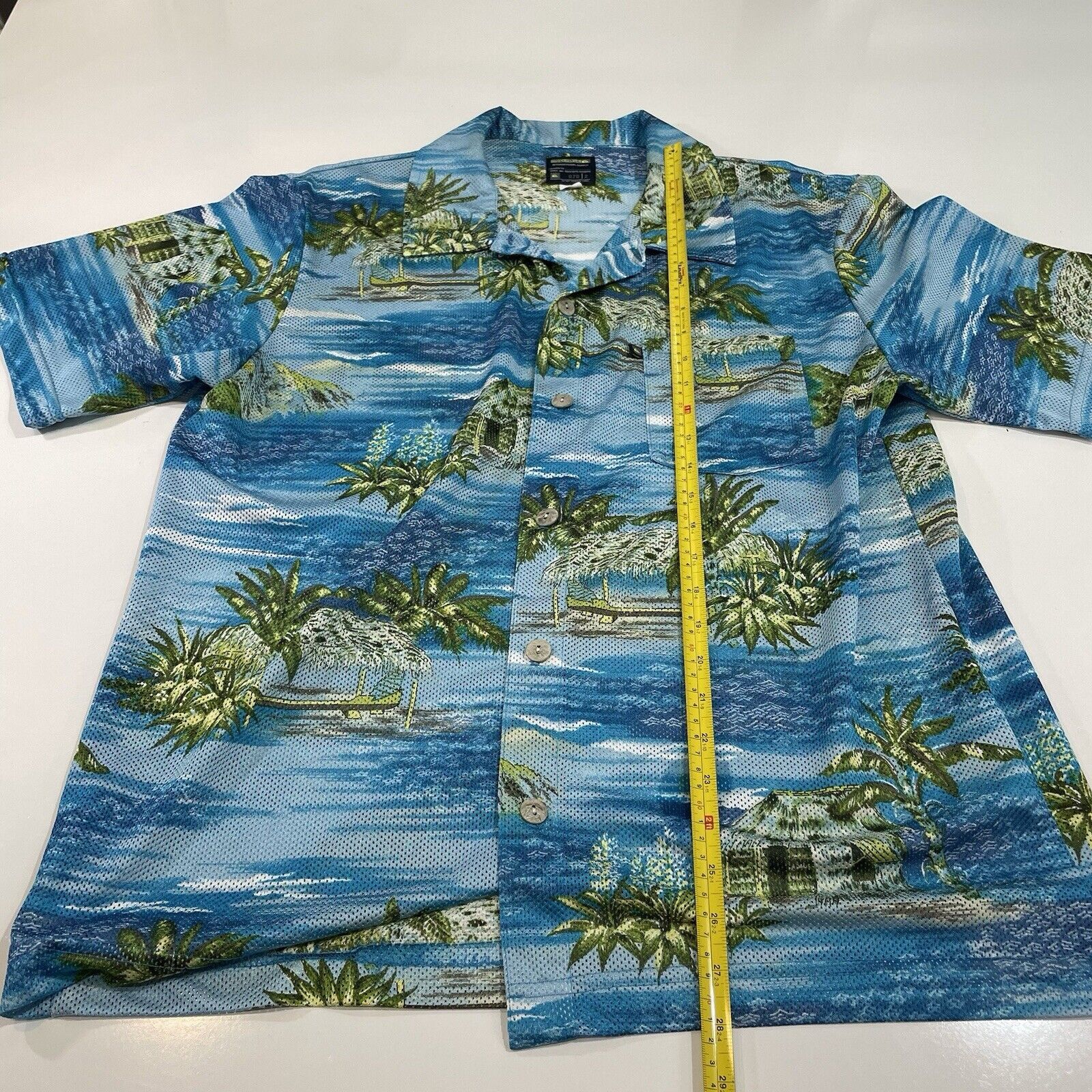Quiksilver Quiksilver Men’s Hawaiian Camp Shirt Palm Tree Beach Aloha Size US L / EU 52-54 / 3 - 5 Thumbnail