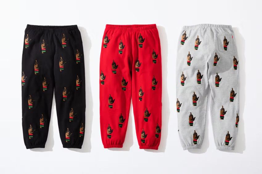 Supreme Supreme Dead Prez RBG Sweatpants Size US 34 / EU 50 - 5 Thumbnail