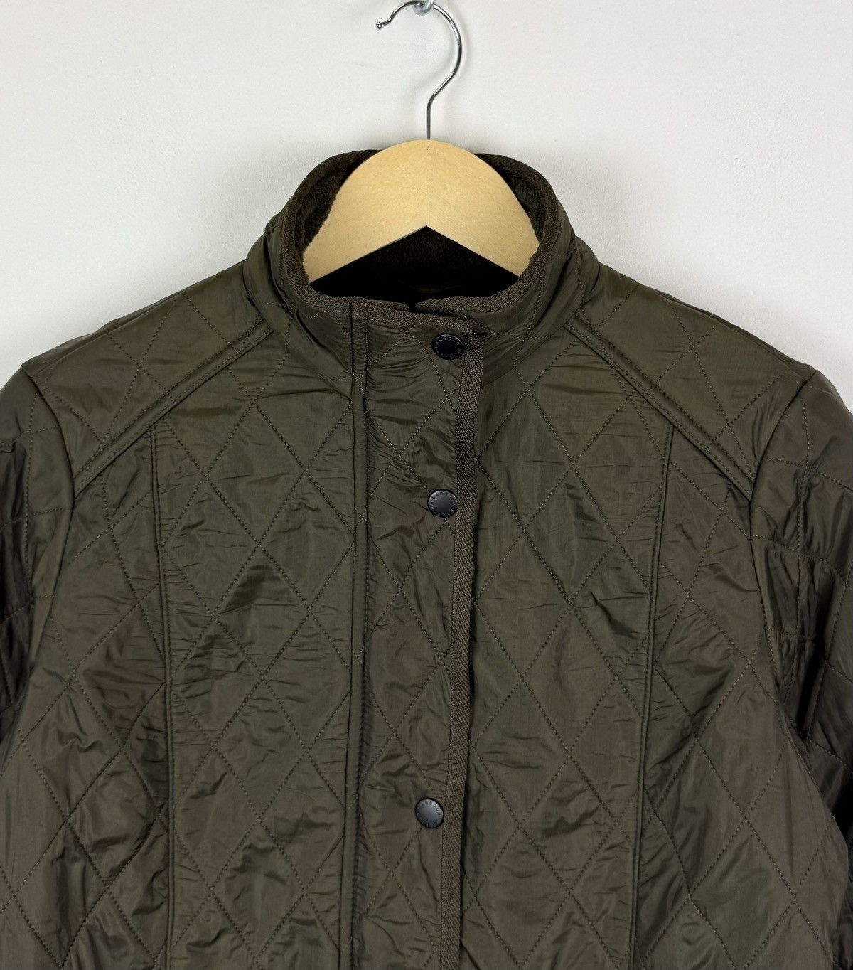 Barbour Barbour Cavalry Polarquilt Jacket Dark Olive Green Top Size L / US 10 / IT 46 - 6 Thumbnail
