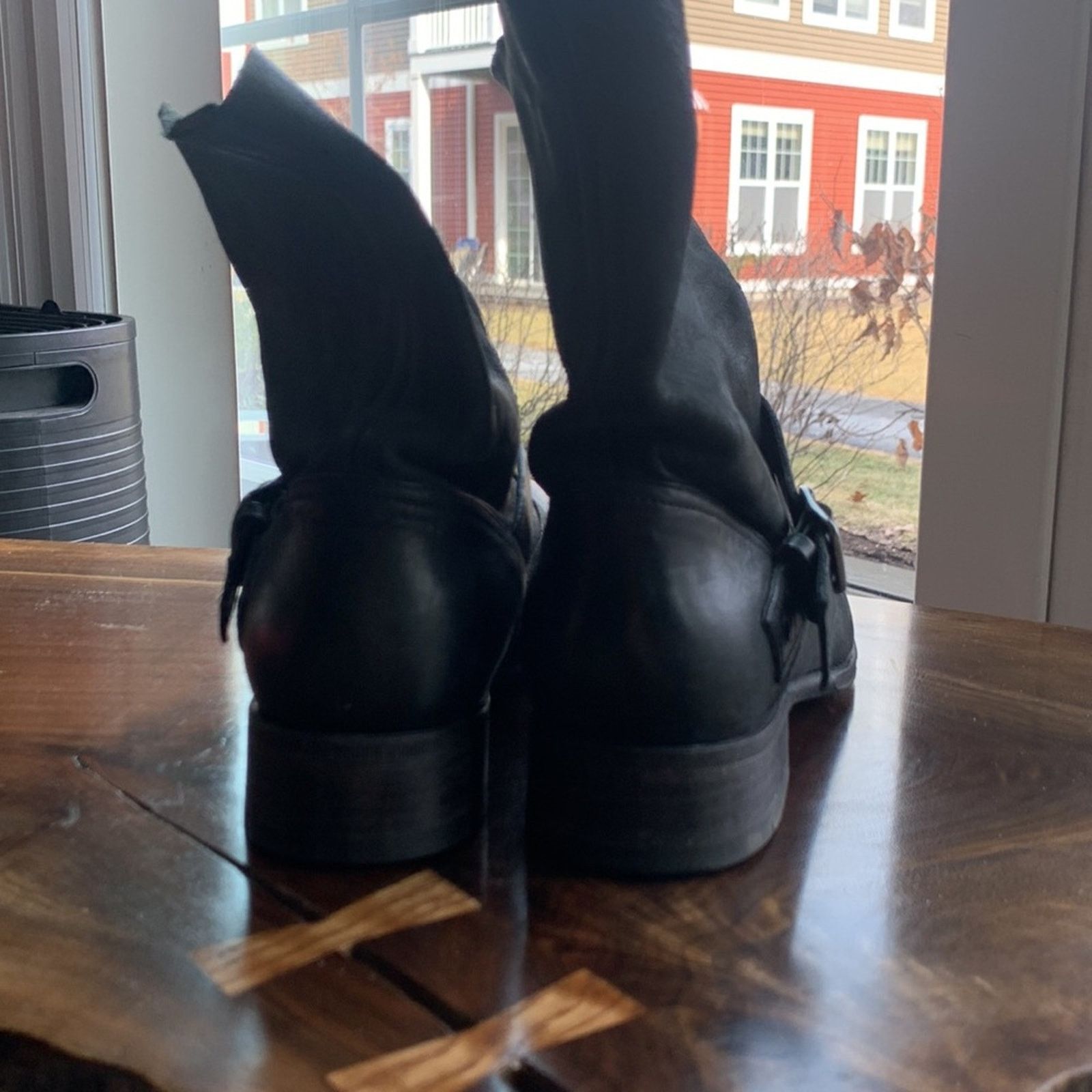 n.d.c. made by hand n.d.c. handmade black ankle booties,Italian leather Size US 8 / IT 38 - 6 Thumbnail