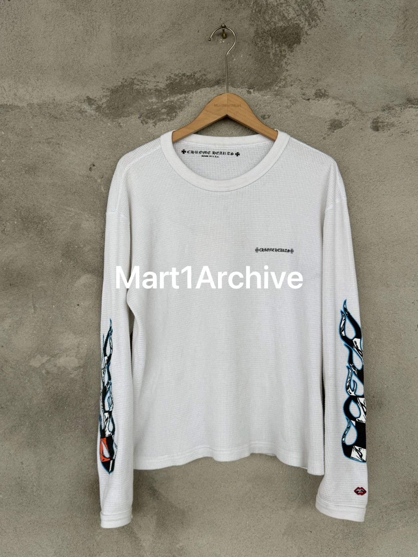 Chrome Hearts Chrome Hearts MattyBoy Waffle Long Sleeve Size US M / EU 48-50 / 2 - 1 Thumbnail
