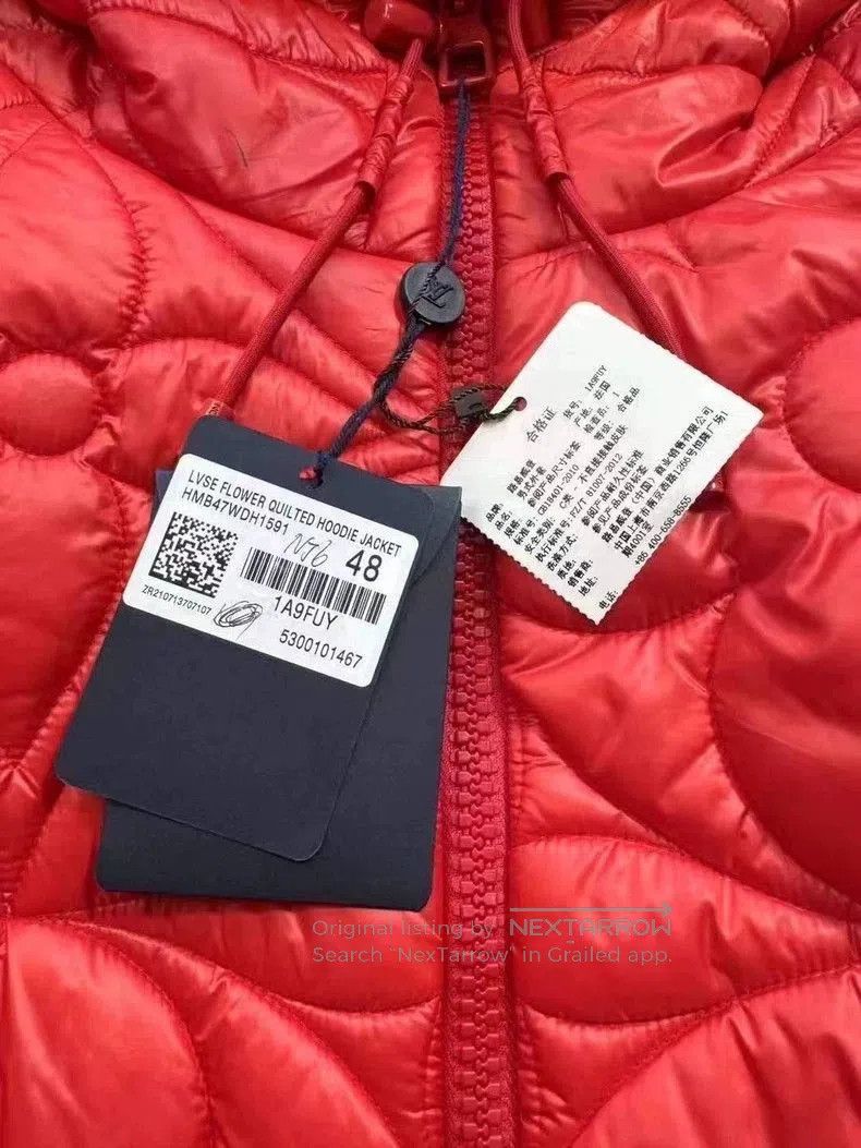 Louis Vuitton Louis Vuitton Red Down Jacket. Size US XS / EU 42 / 0 - 4 Thumbnail