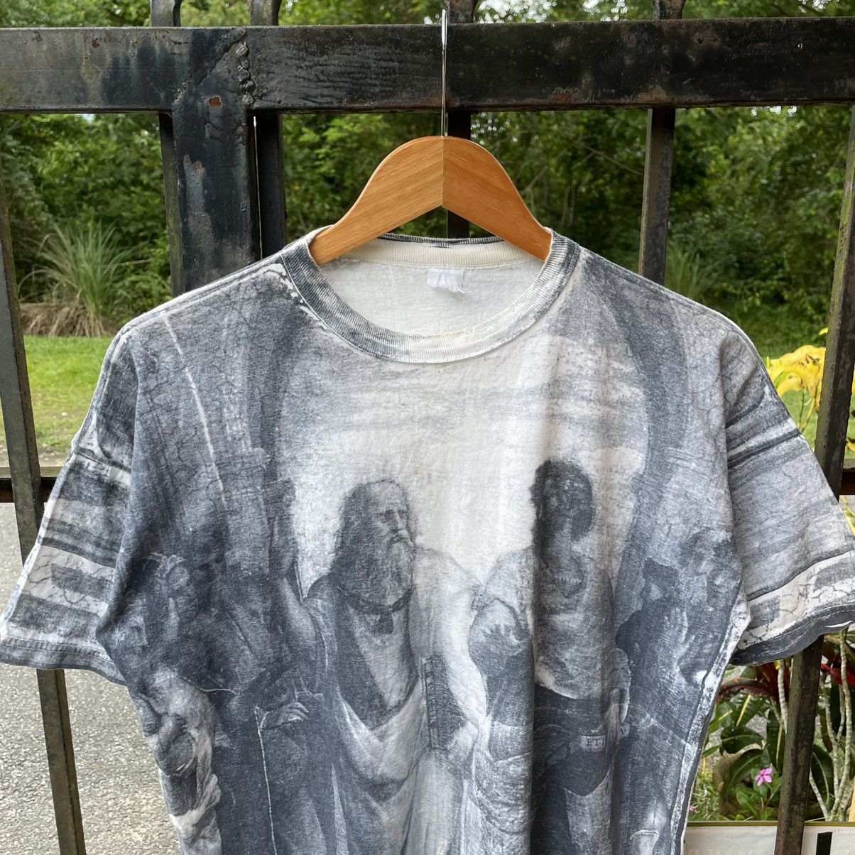 Vintage 🔥Vintage 90s Retro Art Graphic Of Greek Kuno Over Print Tee Size US L / EU 52-54 / 3 - 4 Thumbnail