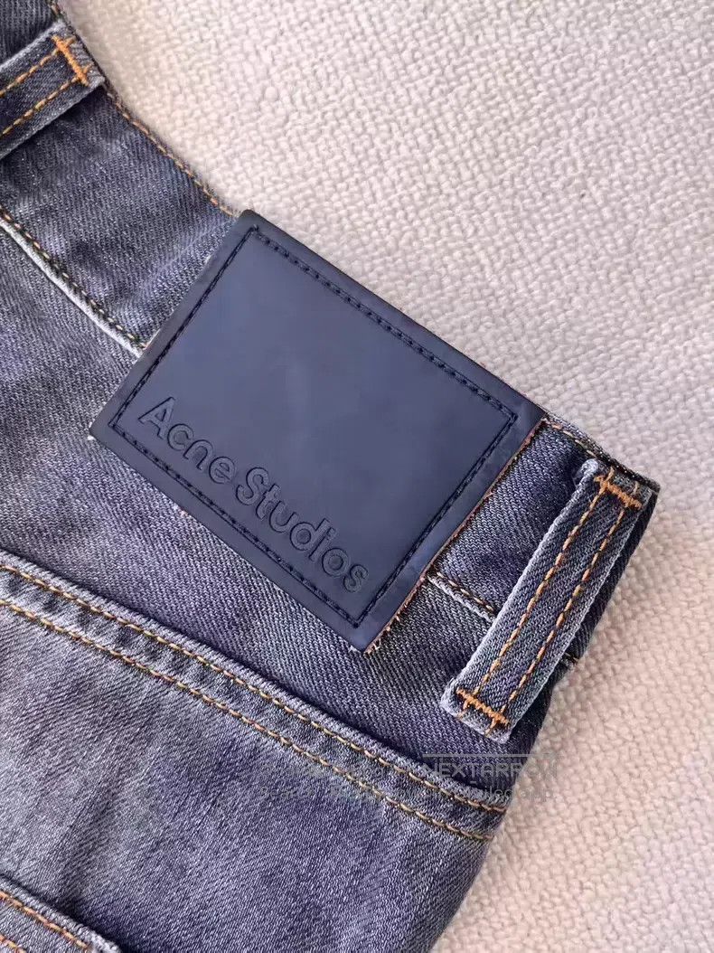 Acne Studios Acne Studios Super Baggy Distressed Loose Button Wide Leg Size US 32 / EU 48 - 3 Thumbnail