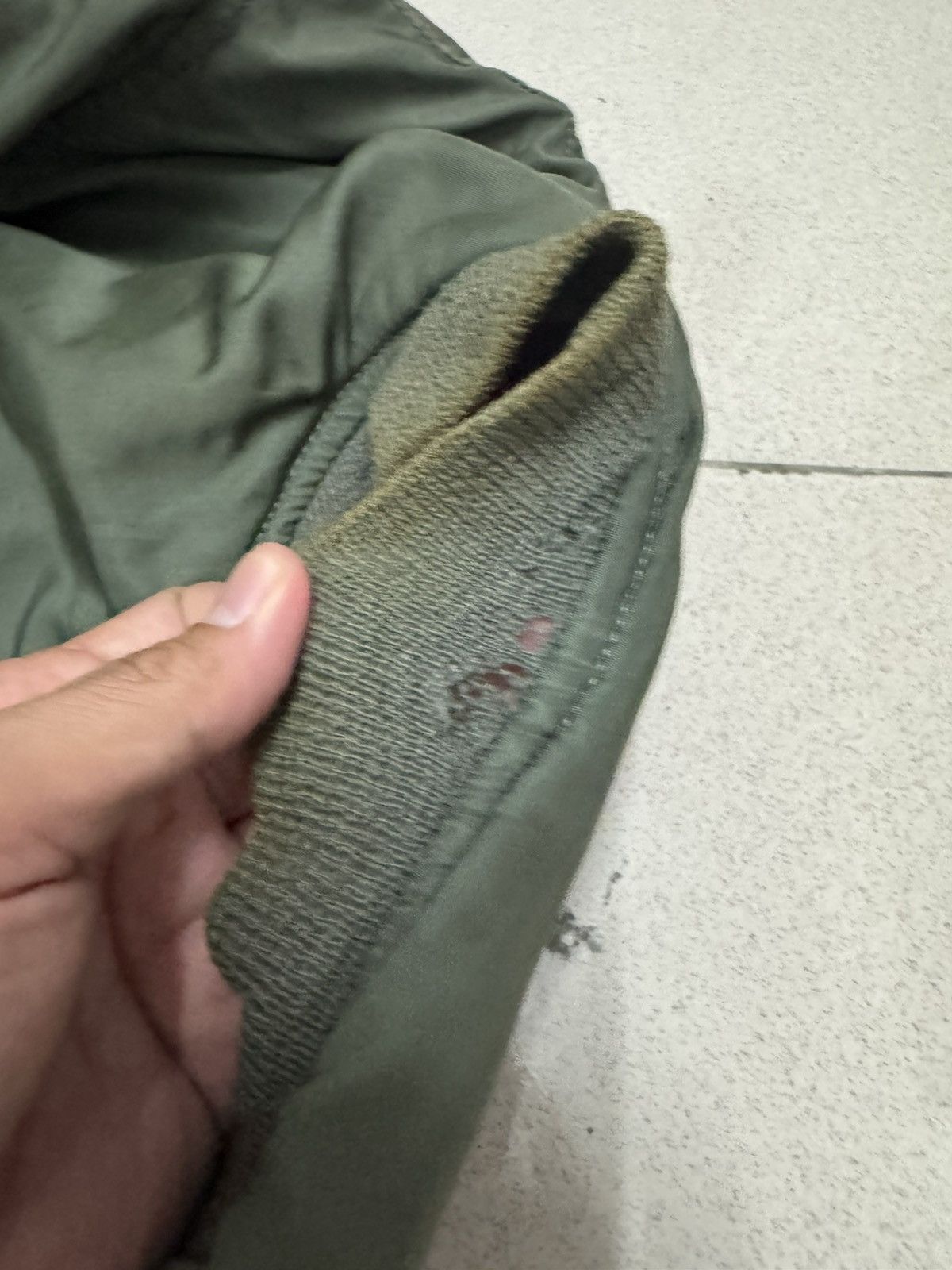 Alpha Industries 1970s ALPHA INDUSTRIES MA-1 BOMBER JACKET US AIR FORCE Size US M / EU 48-50 / 2 - 12 Thumbnail