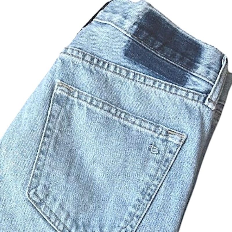 Rag & Bone Rag & Bone Distressed High Rise Jeans - Size 26 Size 26" / US 2 / IT 38 - 4 Thumbnail