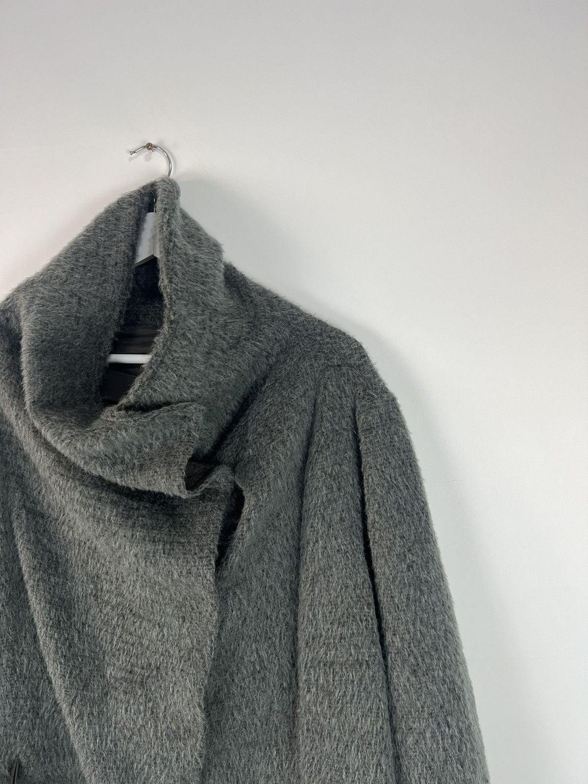 Annette Gortz Annette Gortz Schurwolle Mohair Coat Size XL / US 12-14 / IT 48-50 - 2 Thumbnail