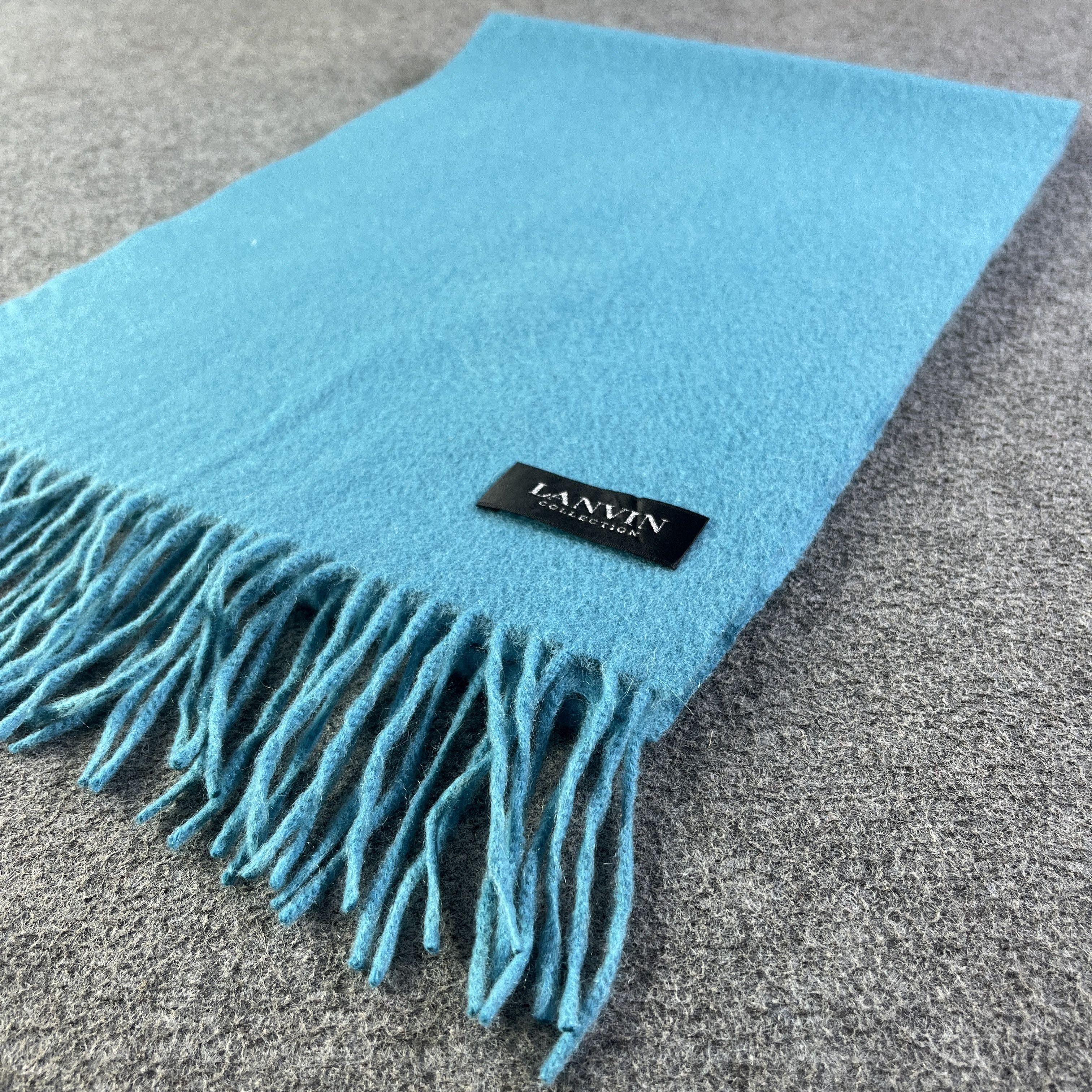 Lanvin Plain Lanvin Scarf / Muffler / Neckwear T1127 Size ONE SIZE - 10 Thumbnail