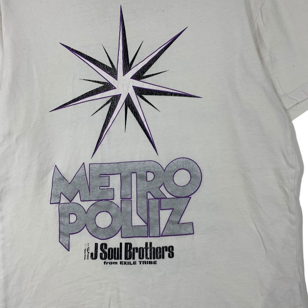 Band Tees J SOUL BROTHERS Exile Tribe Metro Poliz Tour Tee Shirt Top Size M / US 6-8 / IT 42-44 - 4 Thumbnail