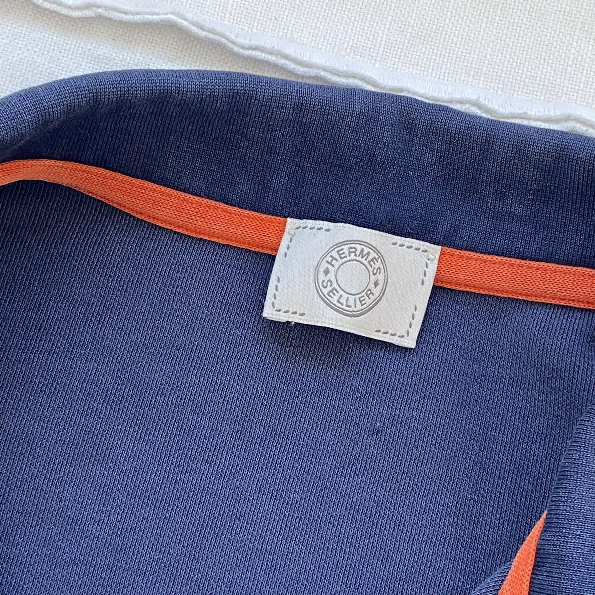 Hermes Hermes Polo Navy Size US M / EU 48-50 / 2 - 5 Thumbnail
