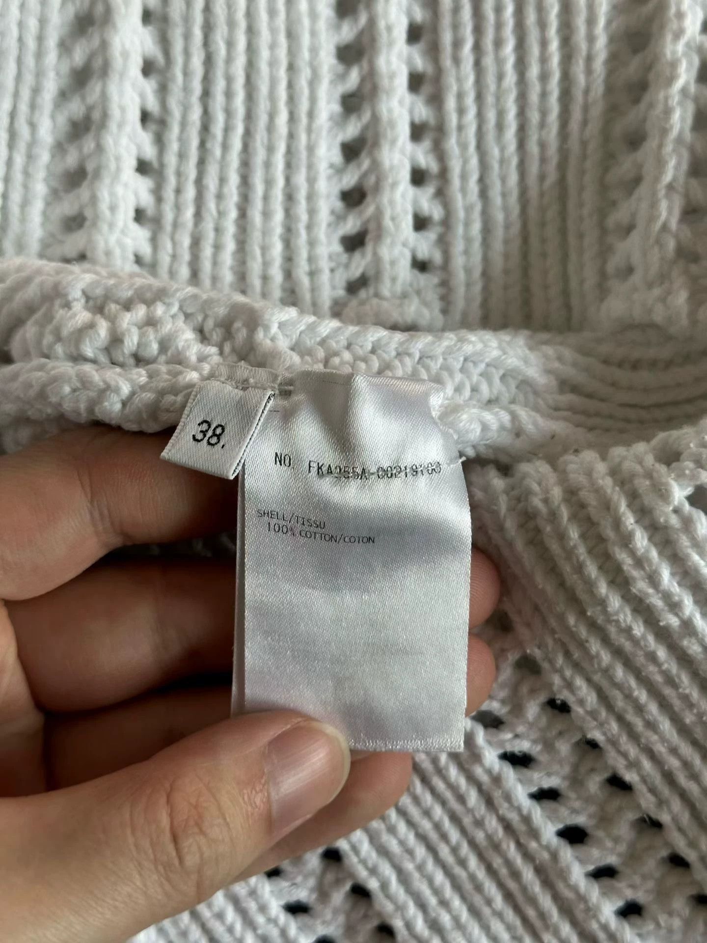 Thom Browne Thom Browne White Sweater 38 98 New Size XS / US 0-2 / IT 36-38 - 4 Thumbnail