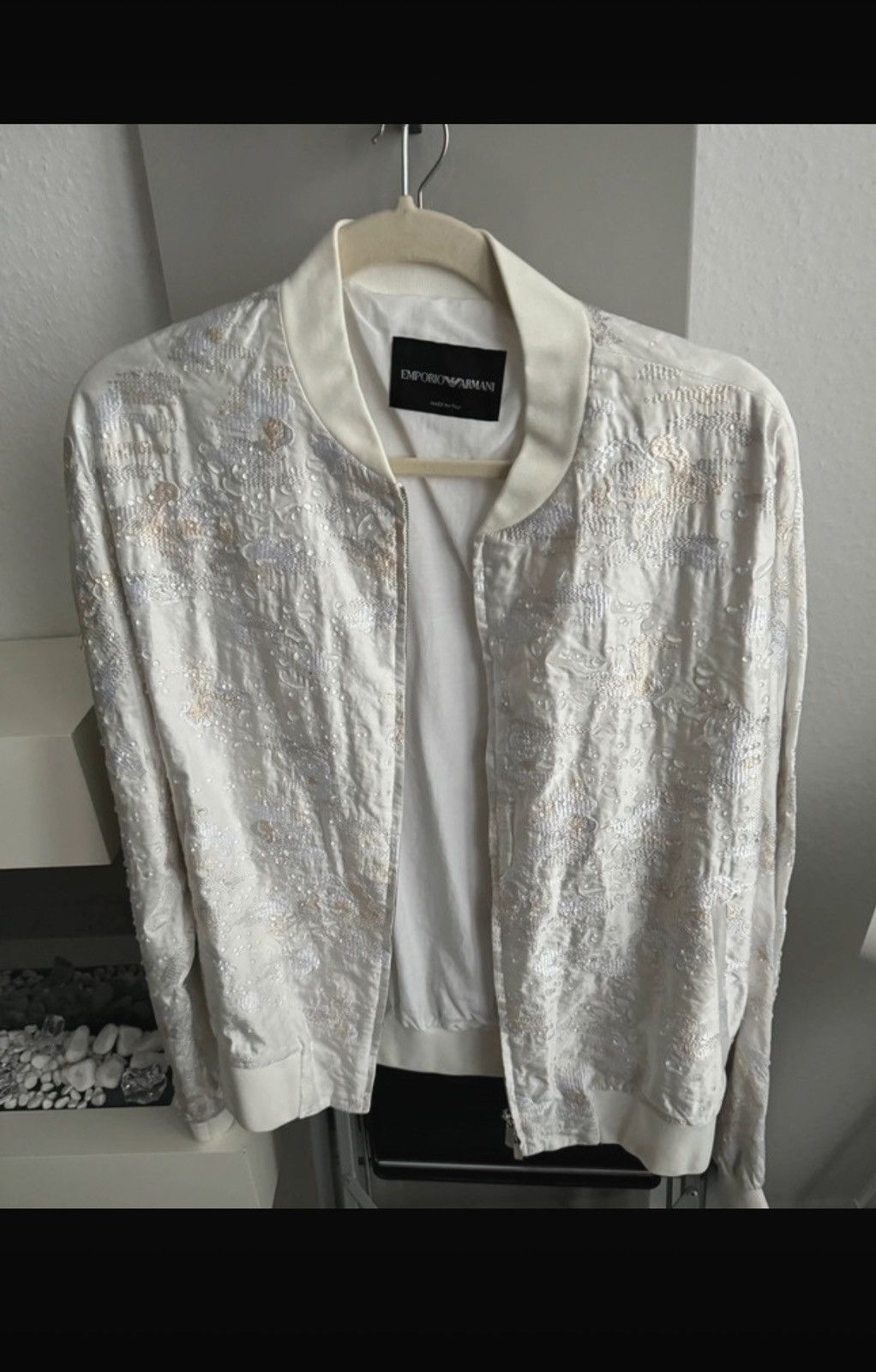 Emporio Armani White jacket Size US M / EU 48-50 / 2 - 1 Thumbnail