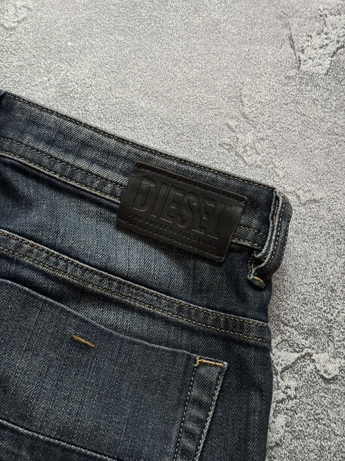 Diesel × Diesel Black Gold Diesel 33/32 thommer blue denim pant trouser Jean chino y2k Size US 33 - 6 Thumbnail