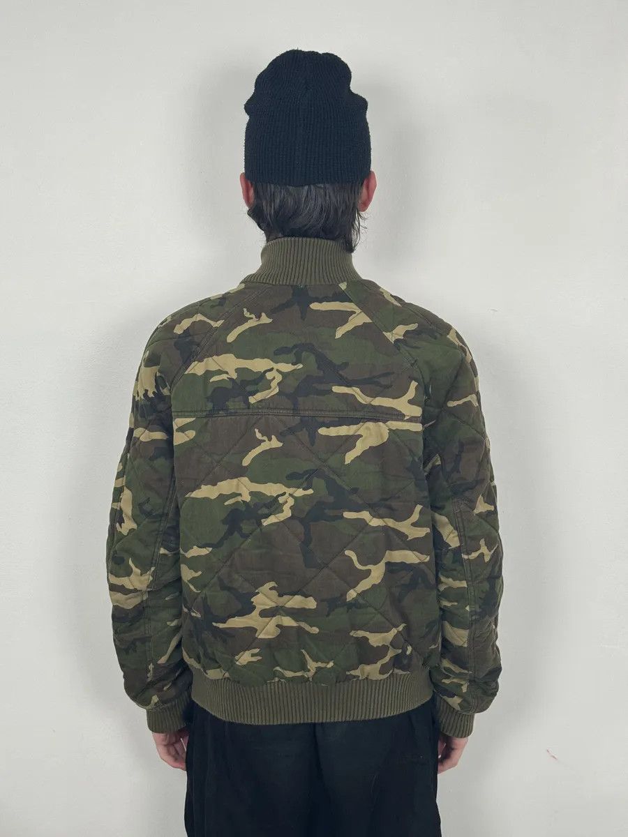 Balmain FW2017 Balmain Camo Military Green Bomber Jacket Size US M / EU 48-50 / 2 - 6 Thumbnail