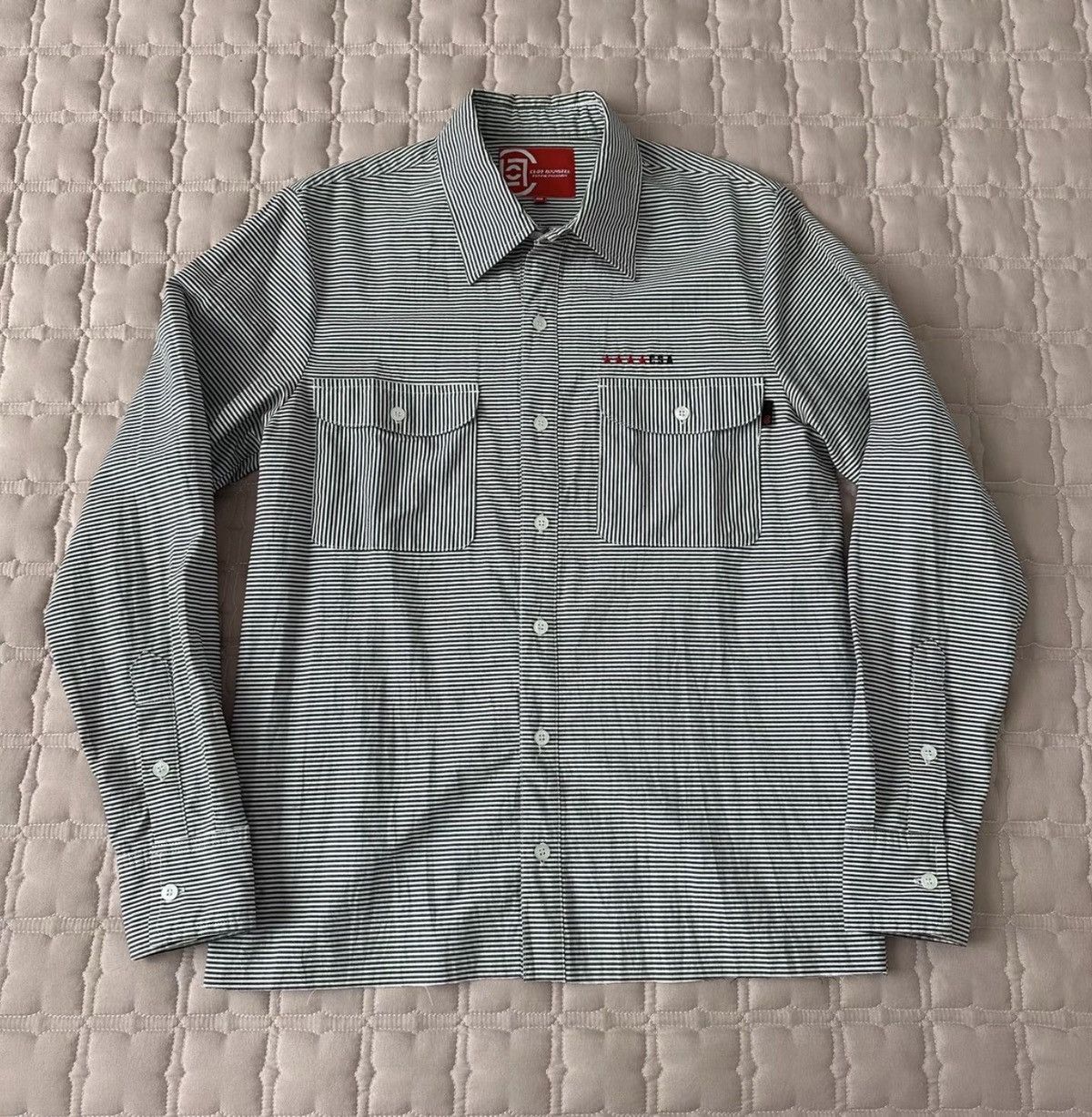 CLOT Authentic CLOT C.S.A striped shirt Size US M / EU 48-50 / 2 - 1 Thumbnail