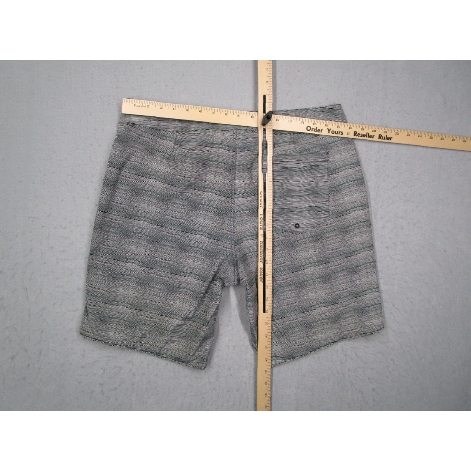 Rhone Vintage Rhone Men's Board Shorts 36 Gray 9" Swim Trunks Beach Surf Active Athletic Size US 36 / EU 52 - 6 Thumbnail
