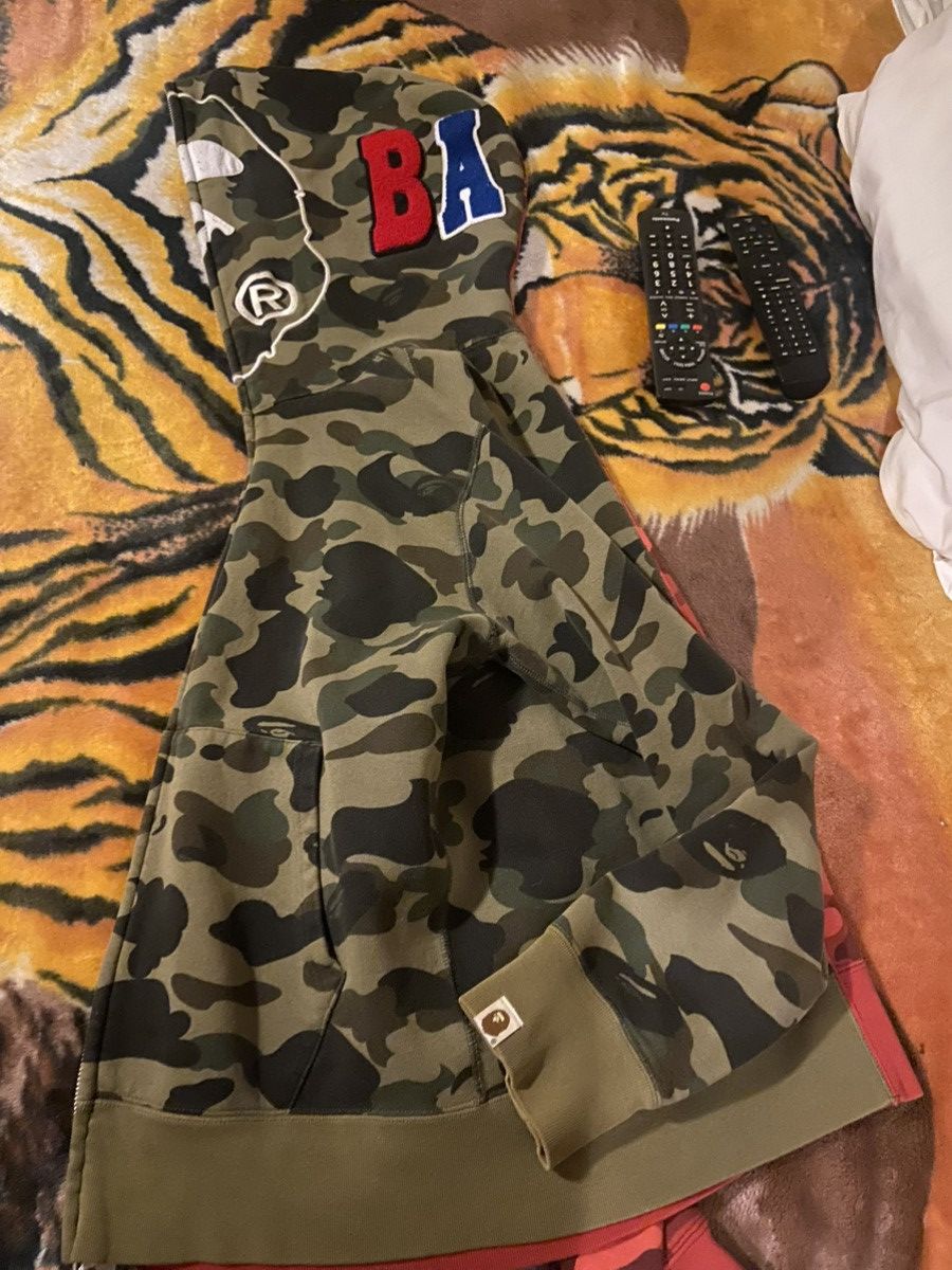 Bape Rare BAPE ape head zip up hoodie Size US M / EU 48-50 / 2 - 4 Thumbnail