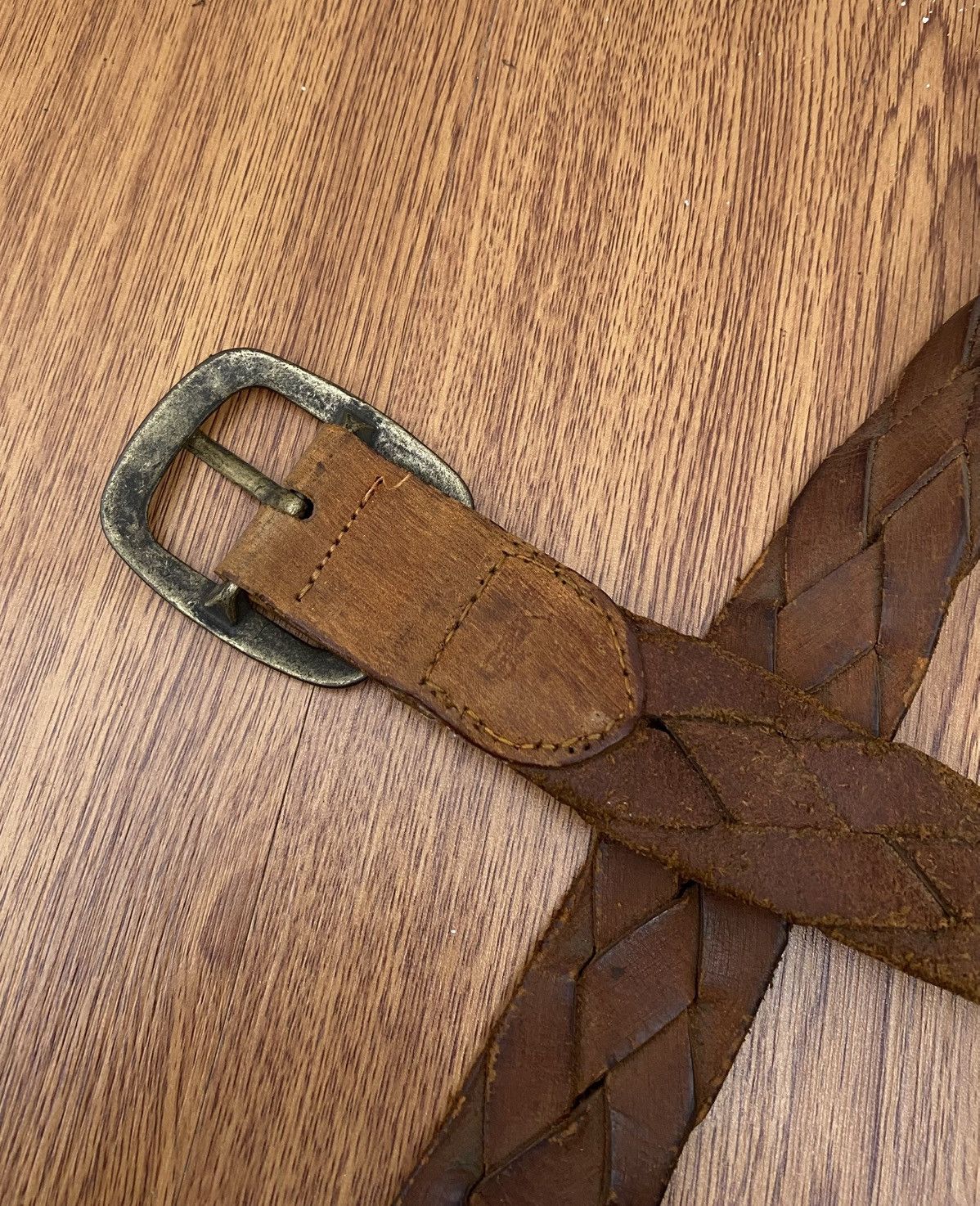 Polo Ralph Lauren Polo ralph lauren braided leather belt Size ONE SIZE - 3 Thumbnail