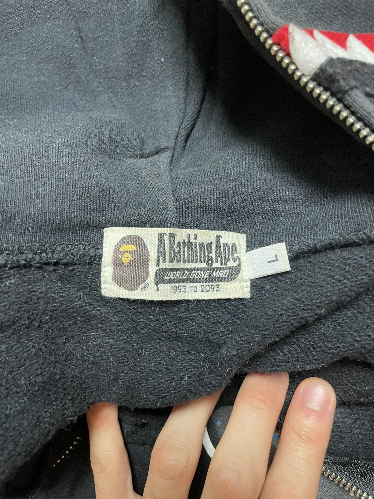 Bape Bape Space camo Half shake hoodie Size US L / EU 52-54 / 3 - 4 Thumbnail