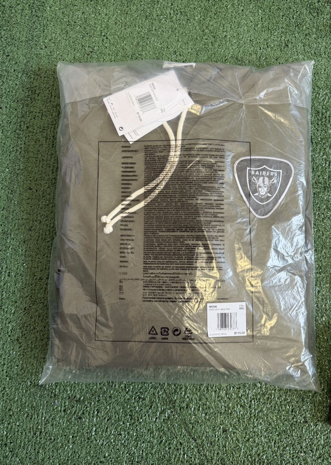 Nike Nike Las Vegas Raiders 2025 Salute To Service Hoodie Size US XXL / EU 58 / 5 - 4 Thumbnail