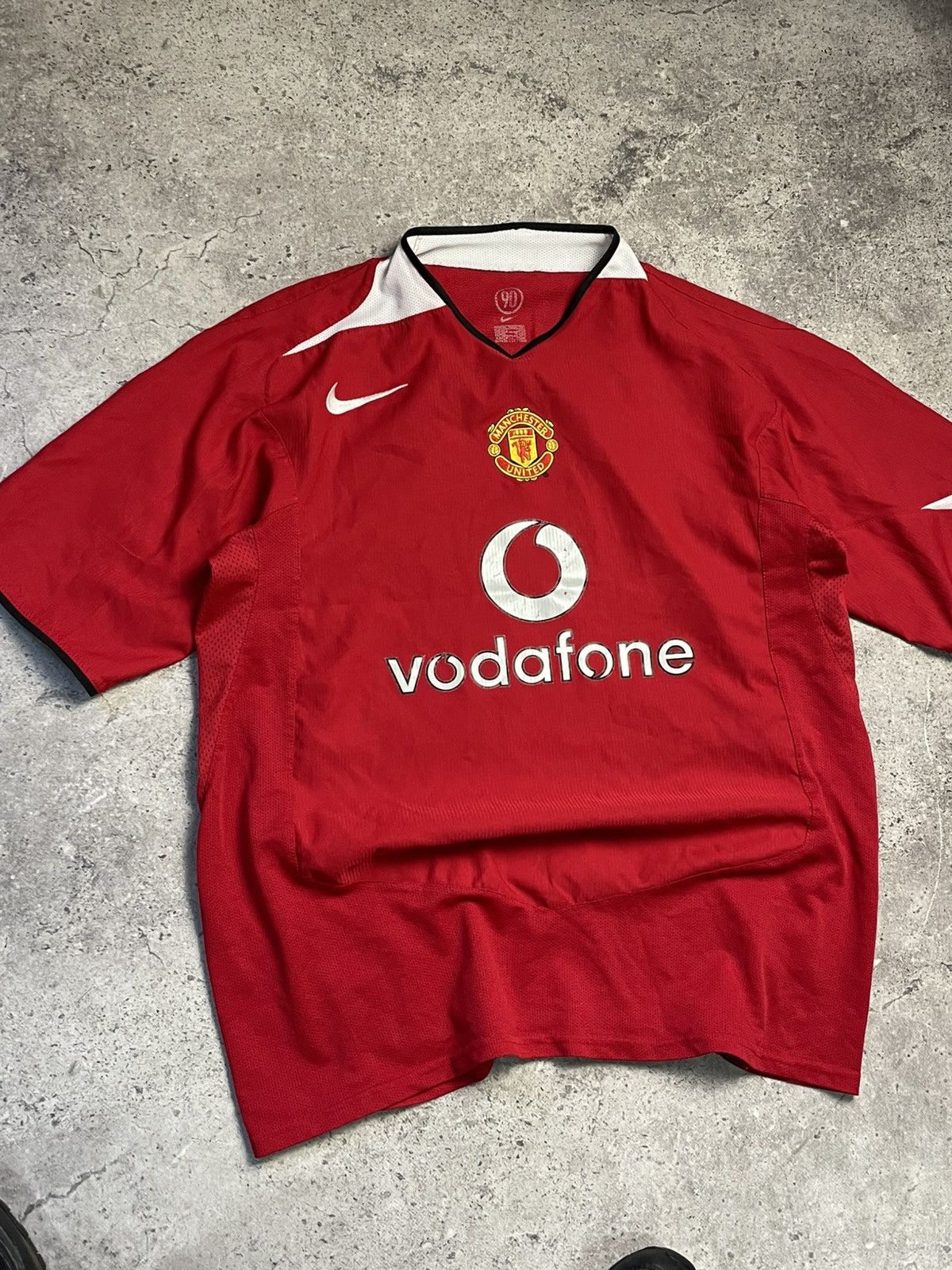 Nike RONALDO NIKE MANCHESTER UNITED SIZE XL 2004 2006 soccer Size US XL / EU 56 / 4 - 2 Thumbnail