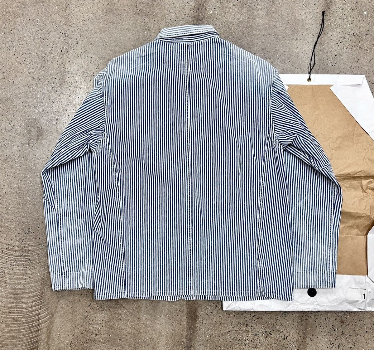 Visvim VISVIM 22SS COVERALL HICKORY DRY Size US S / EU 44-46 / 1 - 2 Thumbnail
