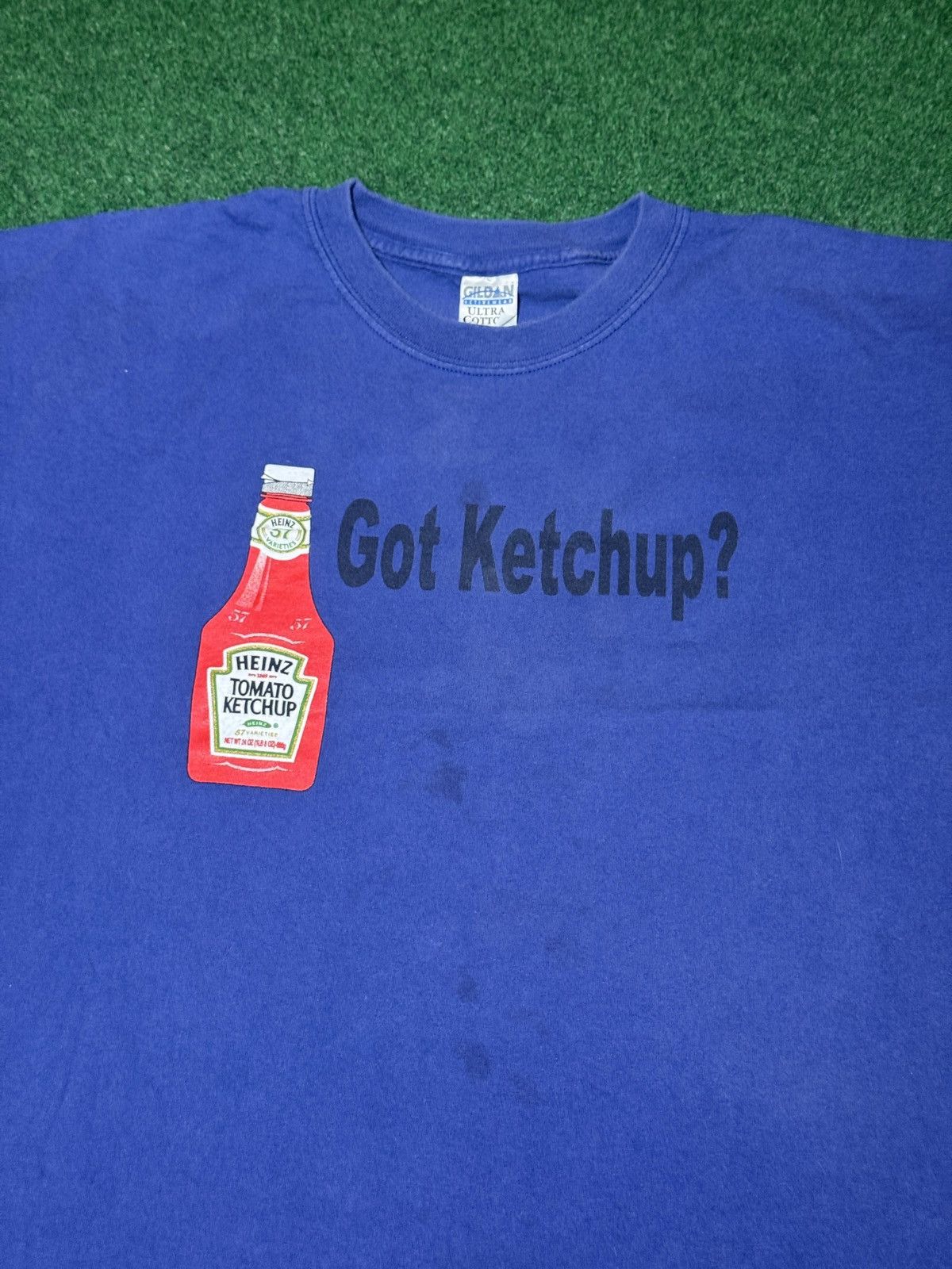 Vintage Heinz Got Ketchup? Vintage Got Milk 90s XXL 26x30 T Shirt Size US XXL / EU 58 / 5 - 2 Thumbnail