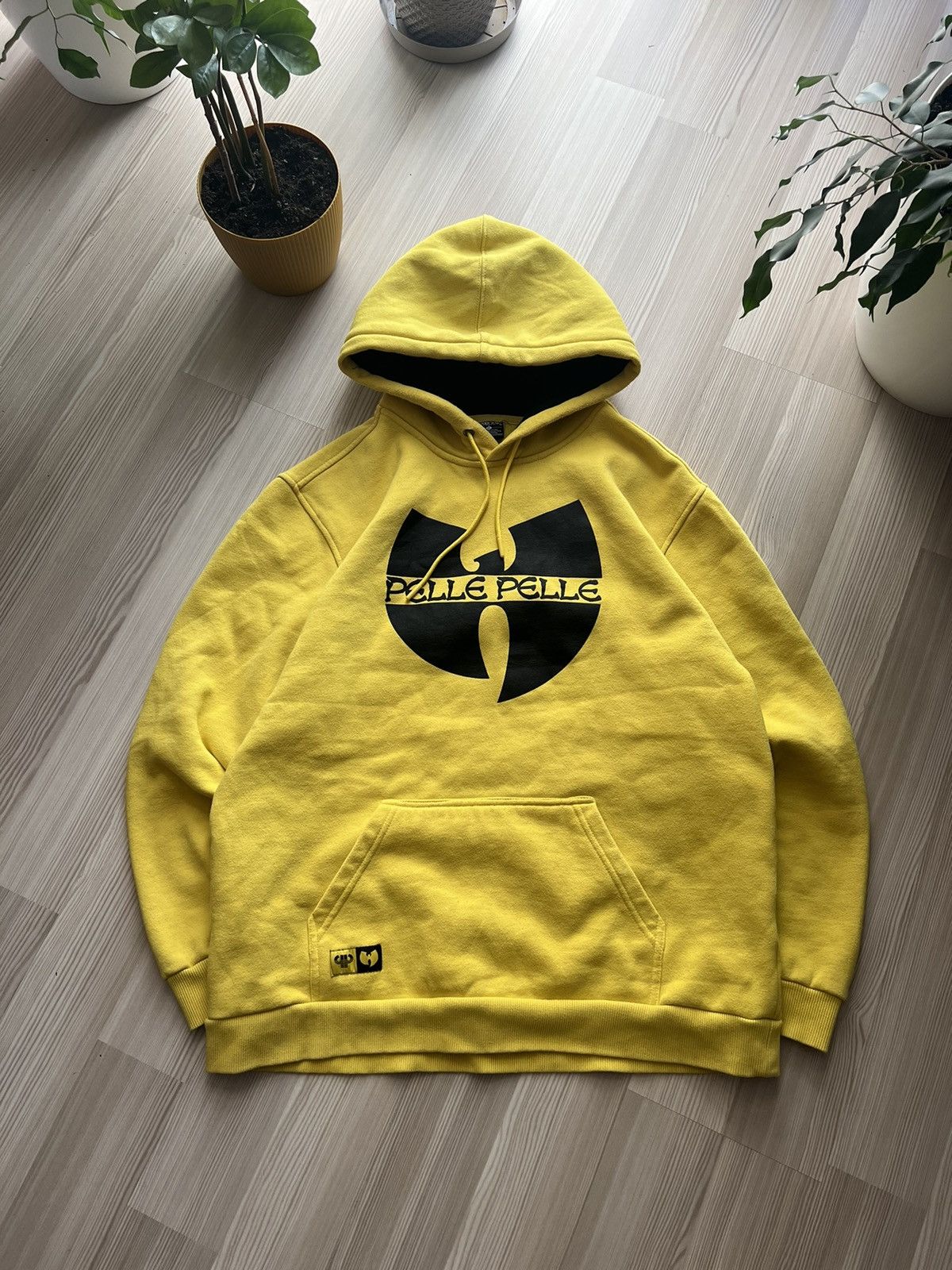 Wu tang clan yellow hoodie sales