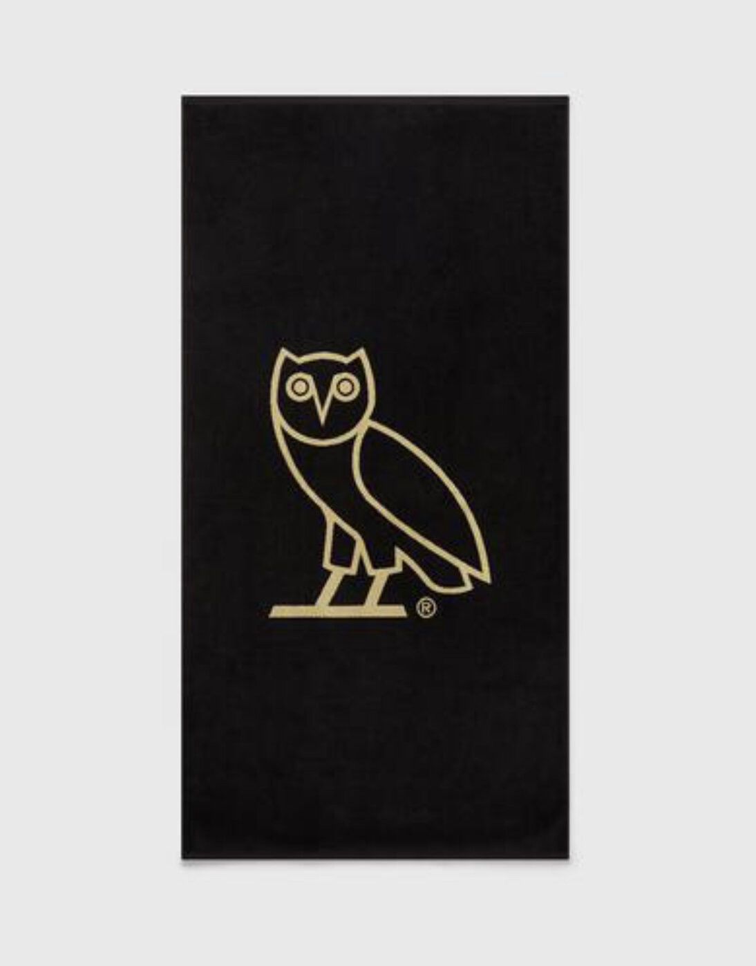 image of Octobers Very Own October’S Very Own Ovo Beach Towel in Black, Men's