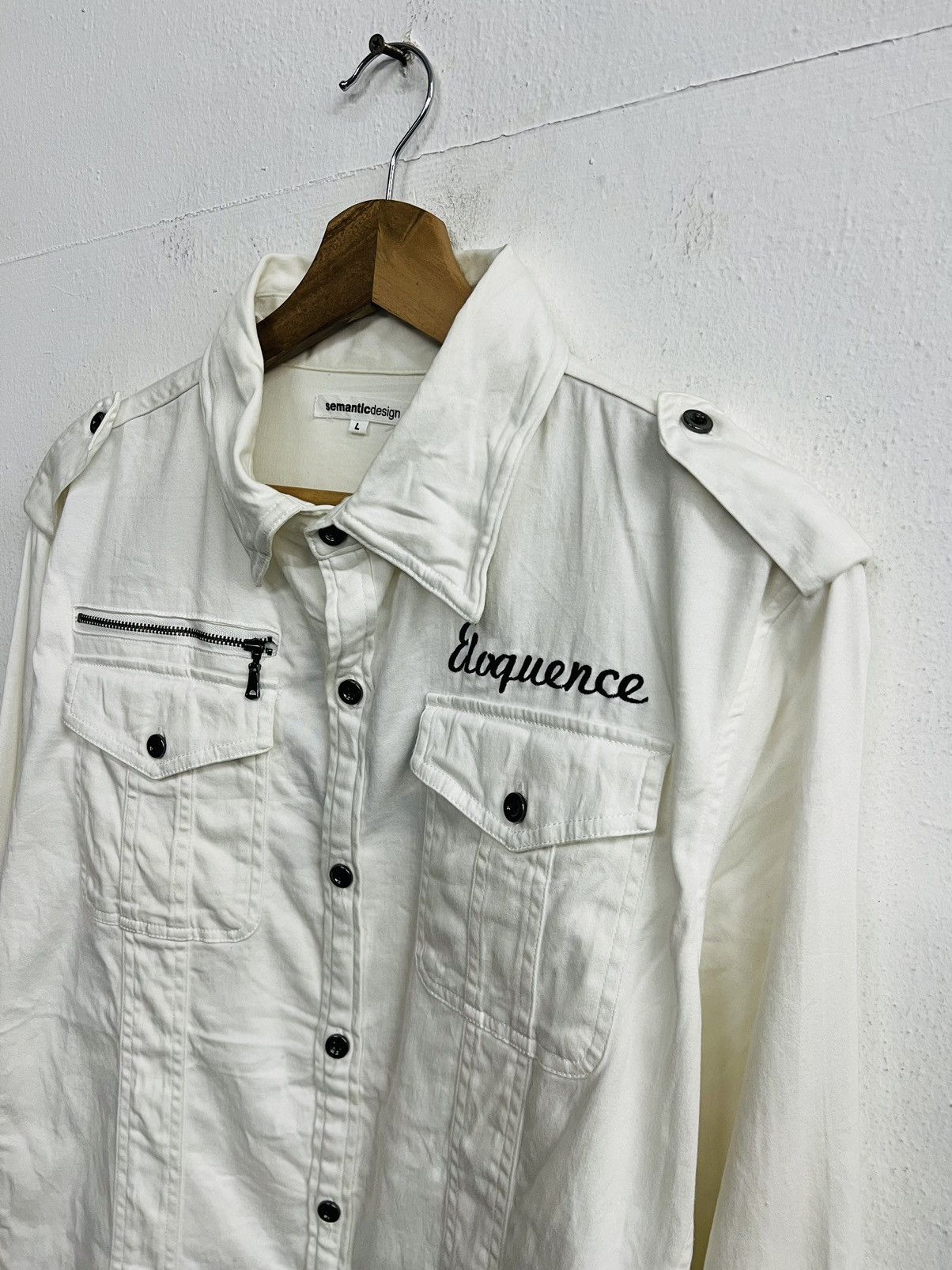 Japanese Brand × semanticdesign Semantic Design Western Shirt Size US L / EU 52-54 / 3 - 5 Thumbnail