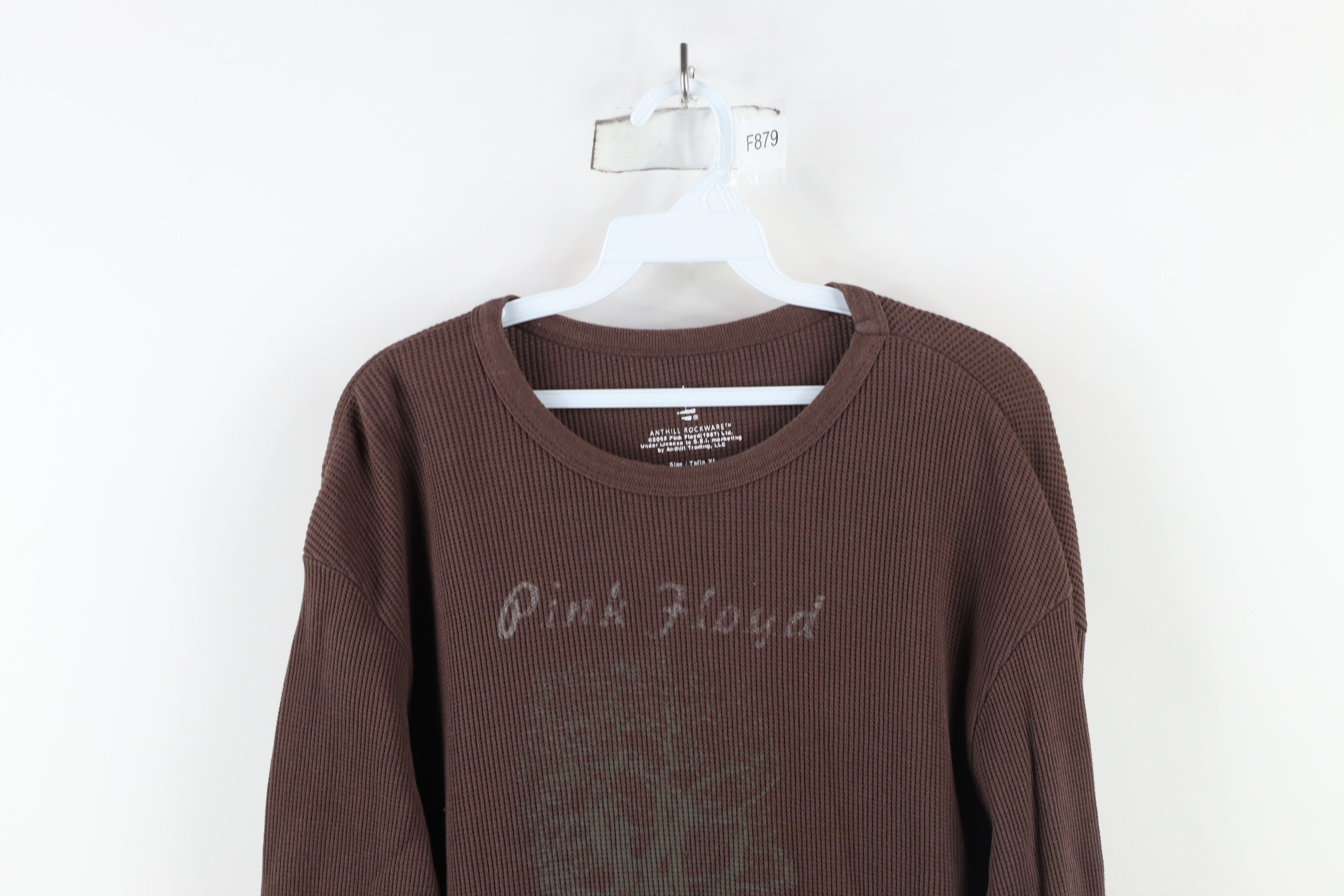 Vintage Vintage Y2K 2005 Floyd Millenium Thermal Waffle Knit T-Shirt Size US XL / EU 56 / 4 - 2 Thumbnail