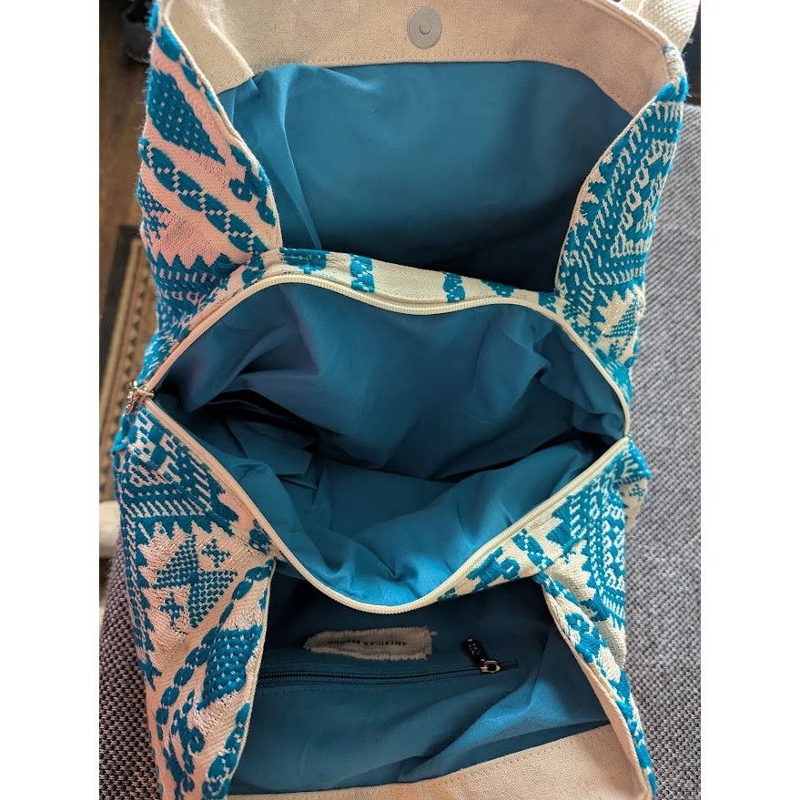 & Other Stories America & Beyond-Wanderlust Evil Eye Tote NWOT (w/dust bag) Size ONE SIZE - 4 Thumbnail